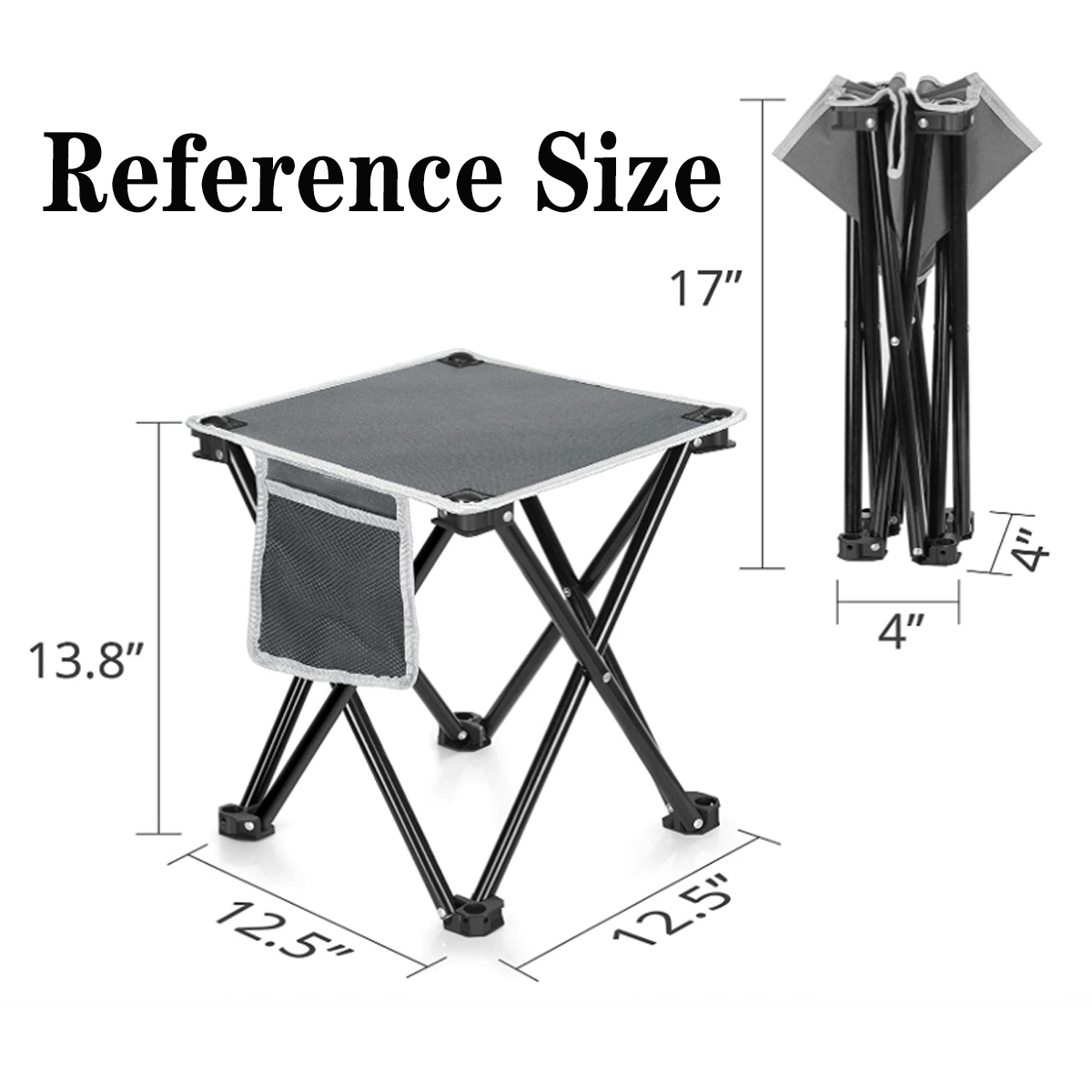 Custom Heavy Duty Outdoor Portable Folding Camping Stool 4