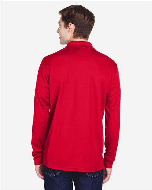 Men's Pinnacle Performance Long Sleeve Piqué Polo with Pocket - 88192P 29