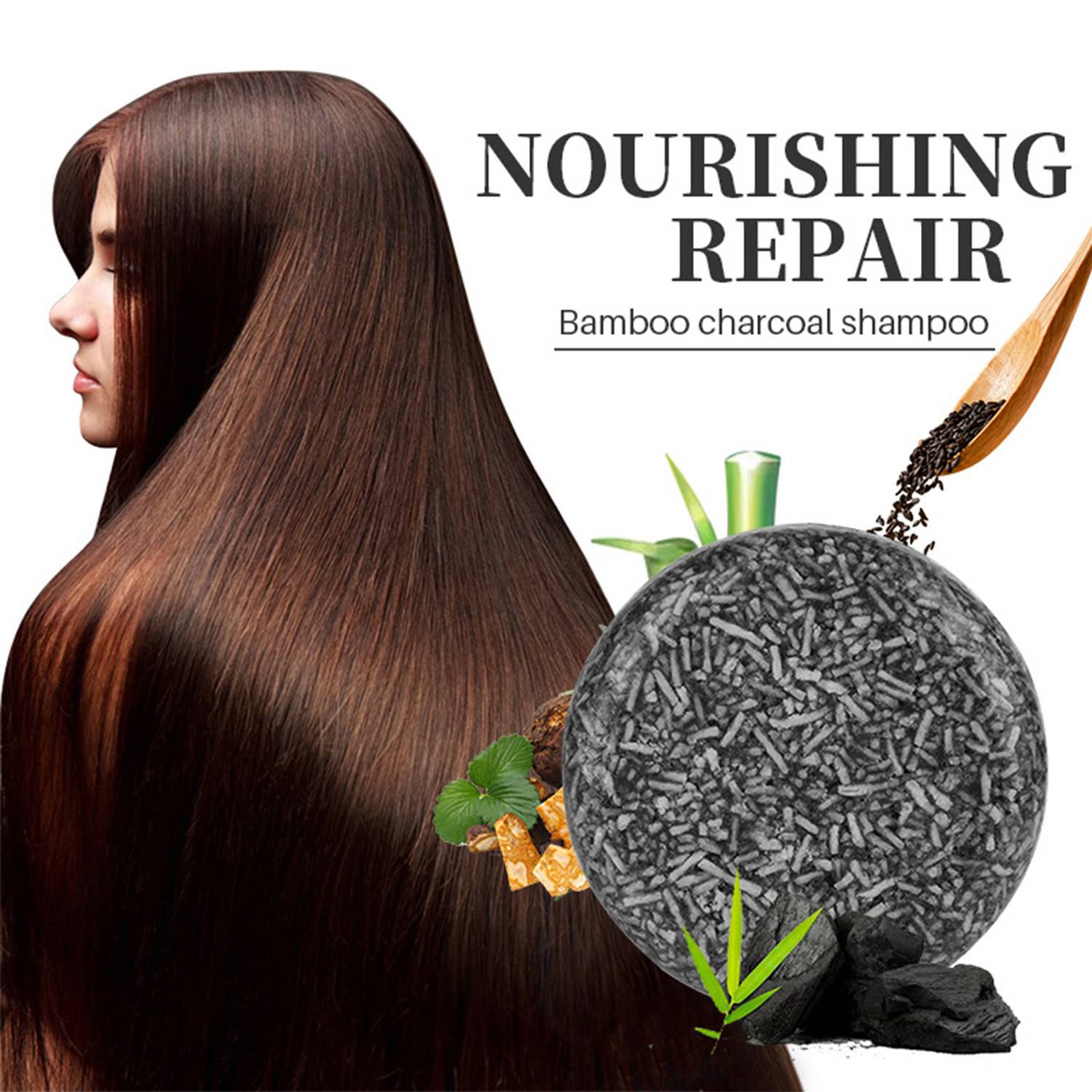 Grey Hair Coverage Shampoo Soap 5