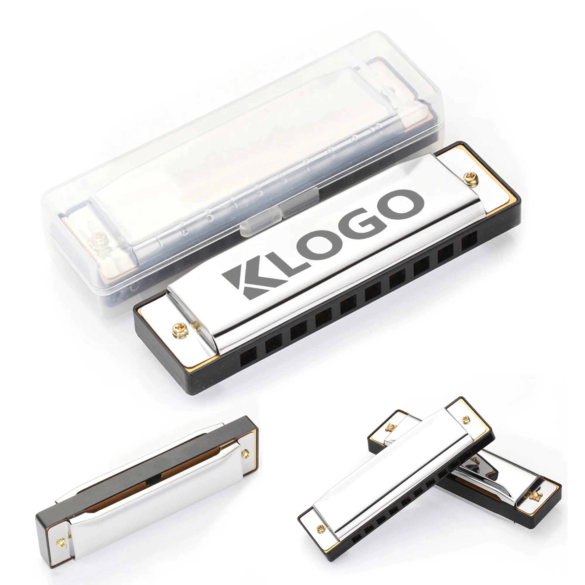 10 Hole Harmonica Laser Engraved 4