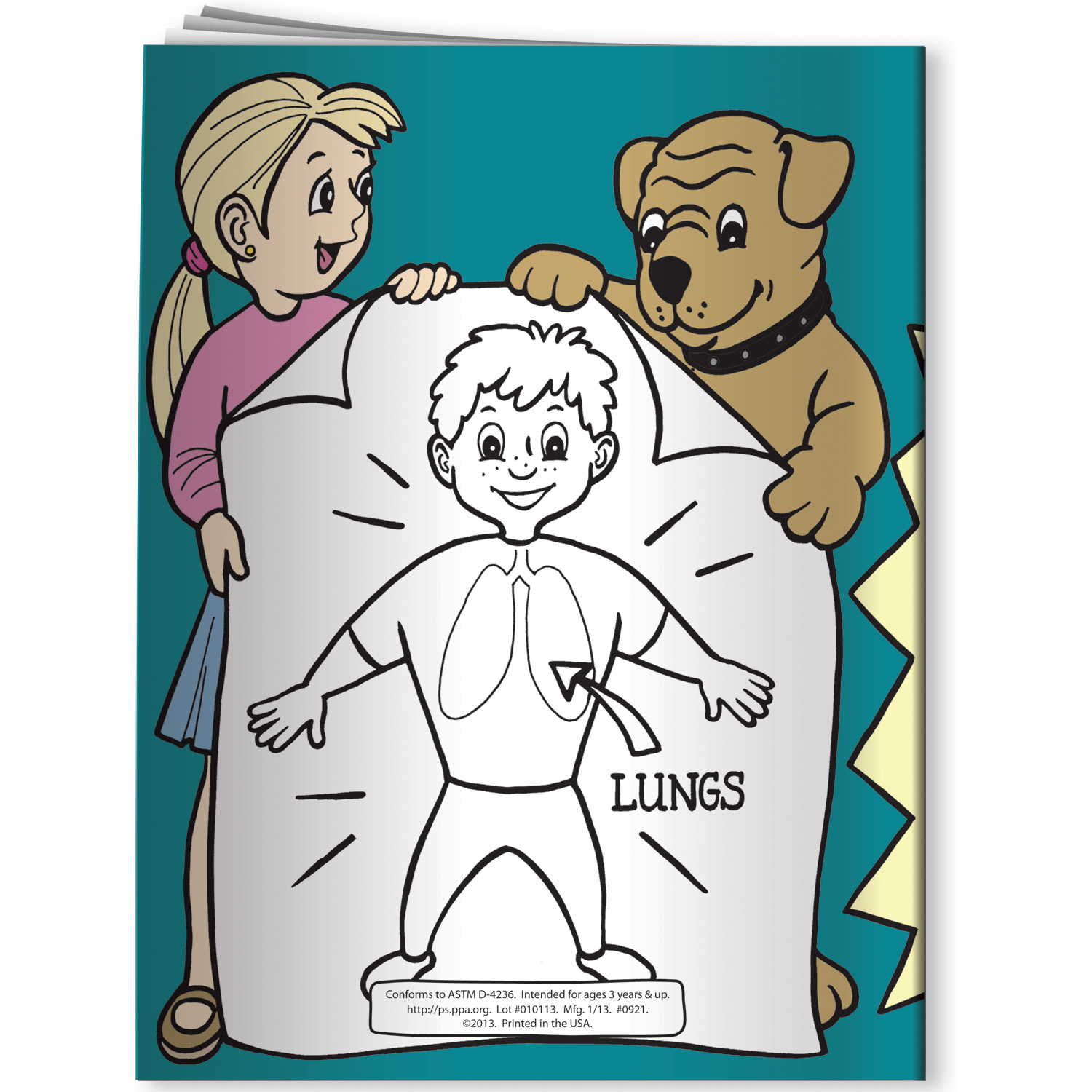 Coloring Book - Meet Buddy: Your Healthy Body 4