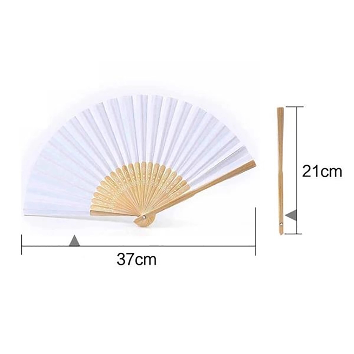Foladble Chinese Paper Bamboo fan 3