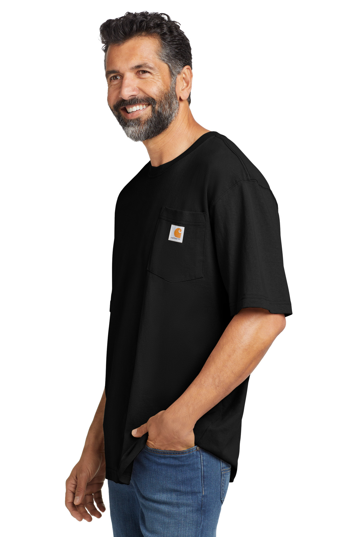 Carhartt Tall Workwear Pocket Short Sleeve T-Shirt. CTTK87 1