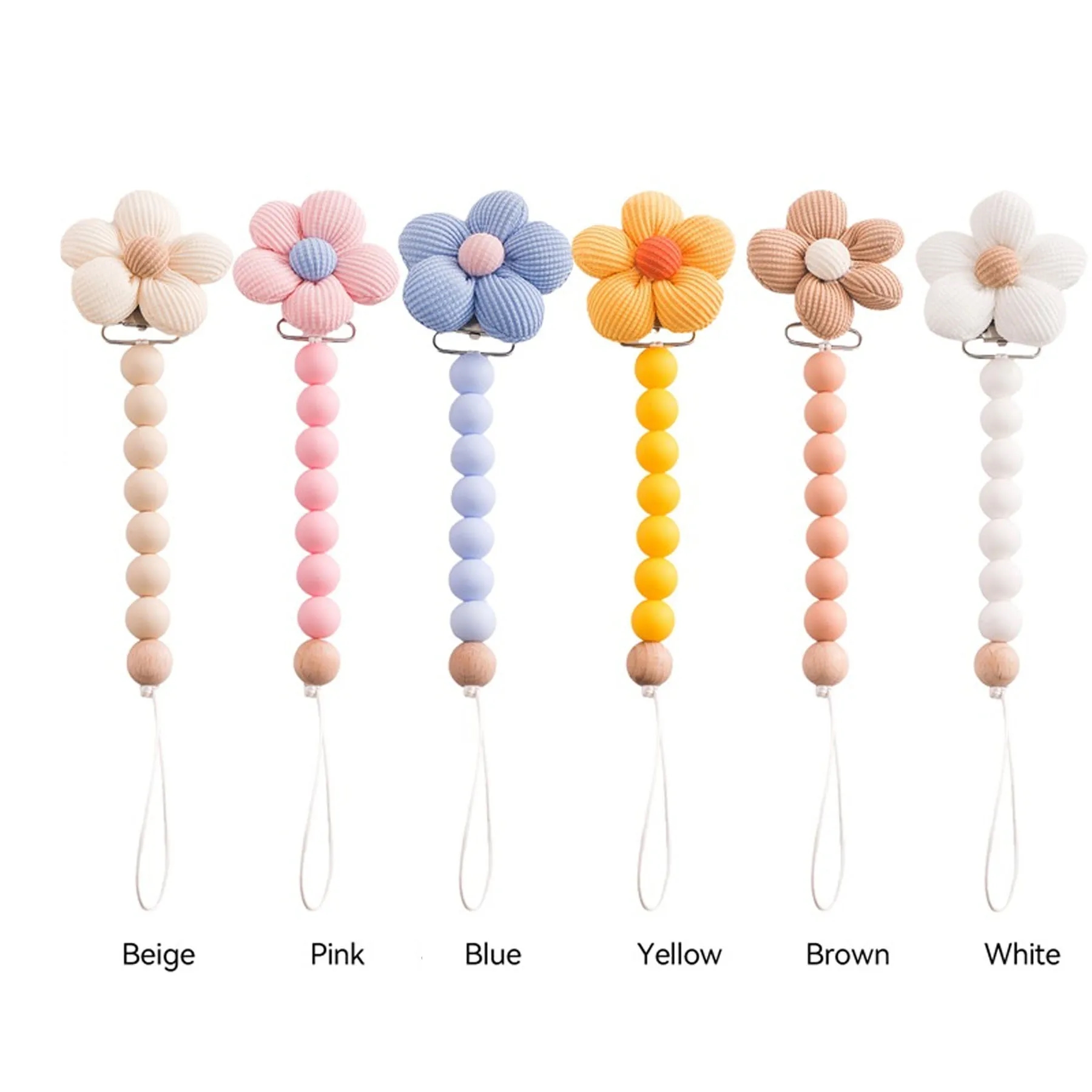 Baby Silicone Pacifier Chain 6