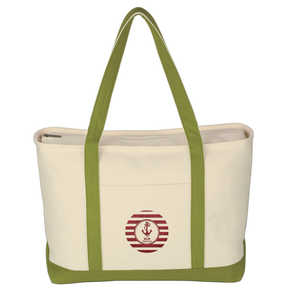 Large Starboard Cotton Canvas Tote Bag, custom tote bag with logo imprint 15