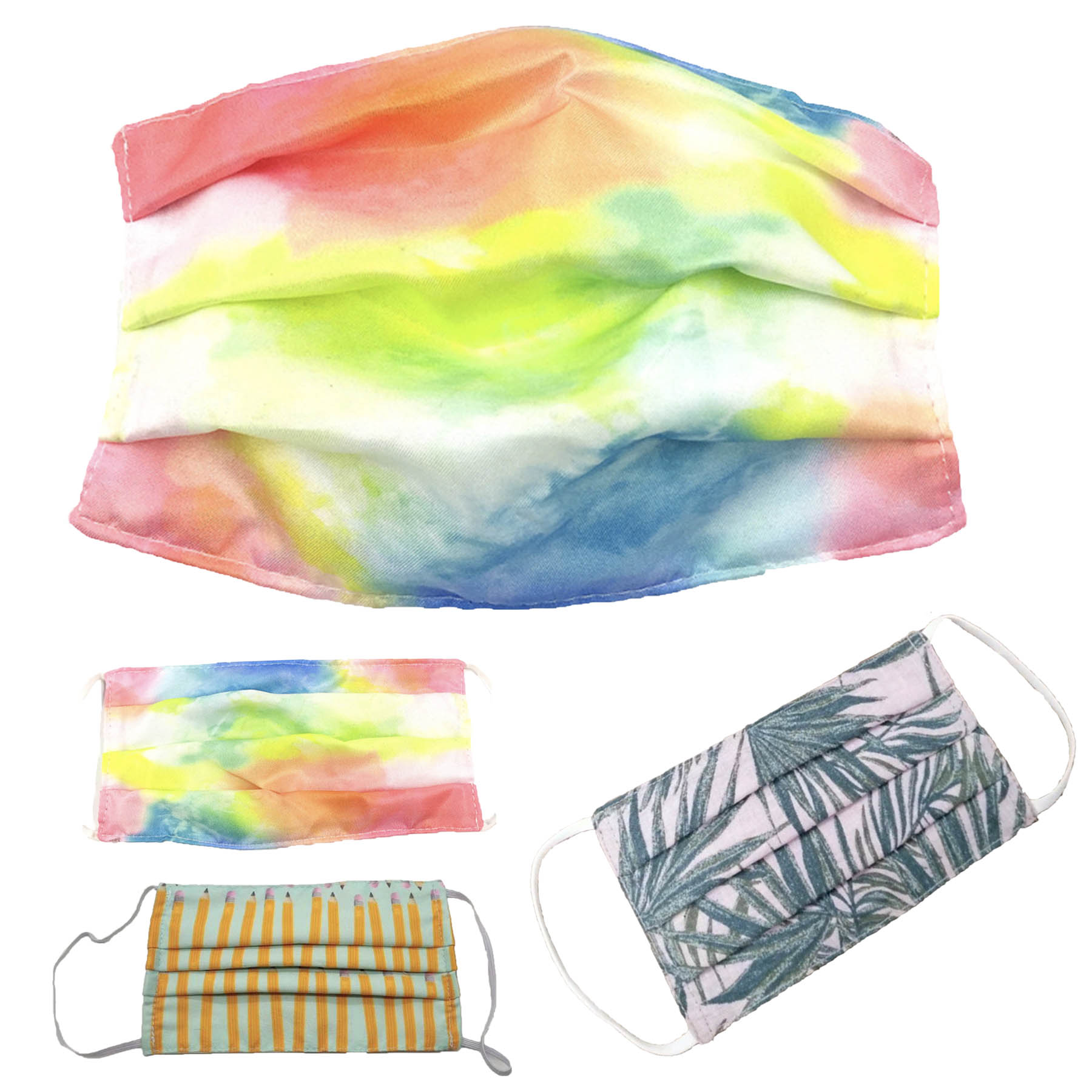 Plicated Double Layer Washable Face Mask 2