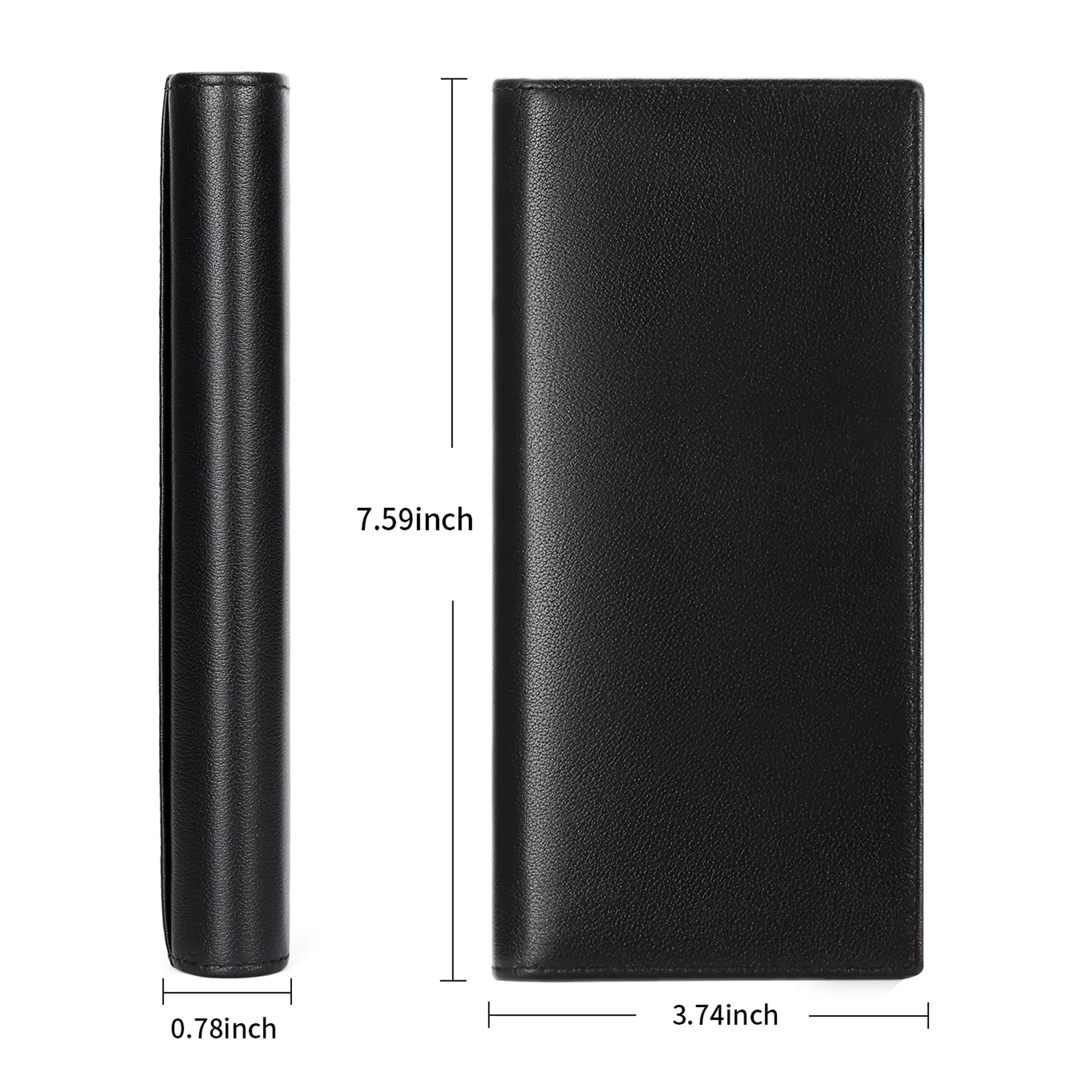 Men's Leather Clutch Bag Wallet 3