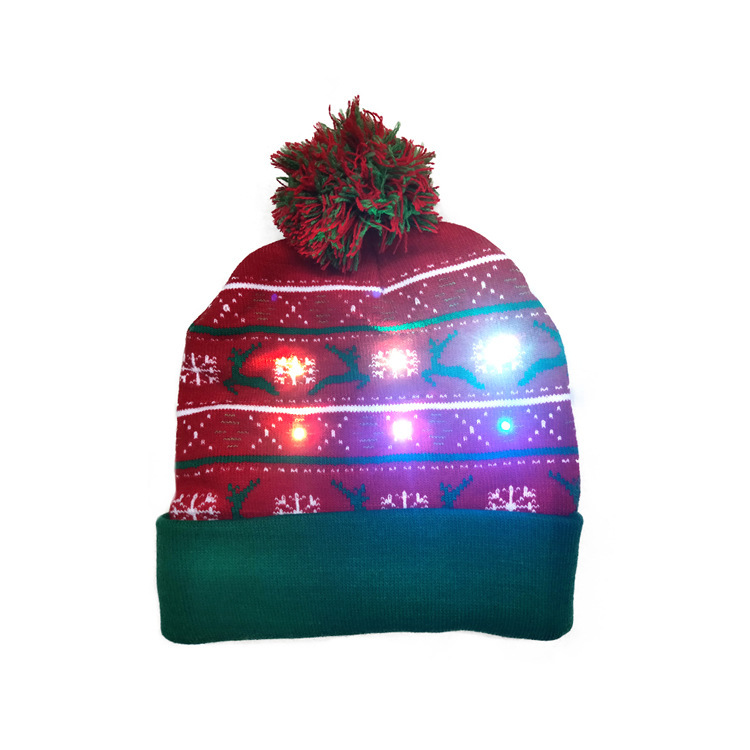 Christmas LED Knit Hat 4