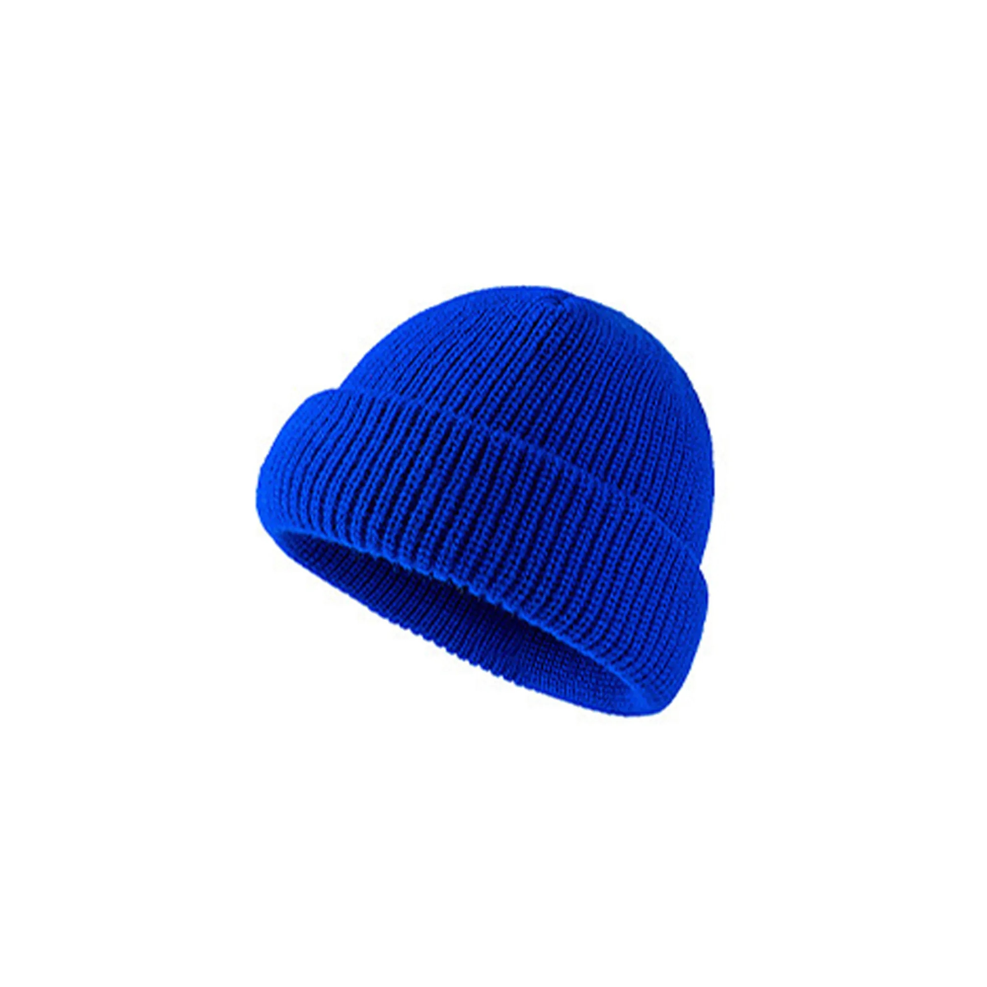 Ribbed Knitted Cuff Beanie MOQ20pcs 15