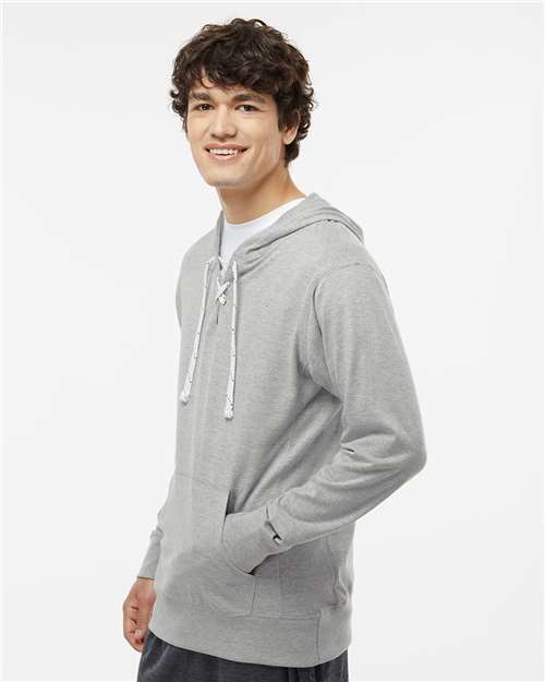 Unisex Jersey Sport Lace Hooded Pullover - 8231 19