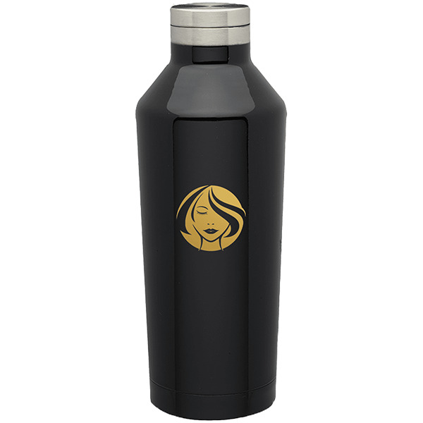 Stainless Steel Vacuum Water Bottle - Double Wall, 17 oz.