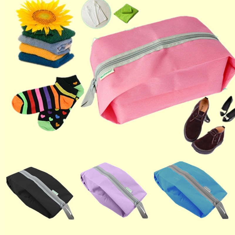 Waterproof Shoe Bag With Zipper Closure 1