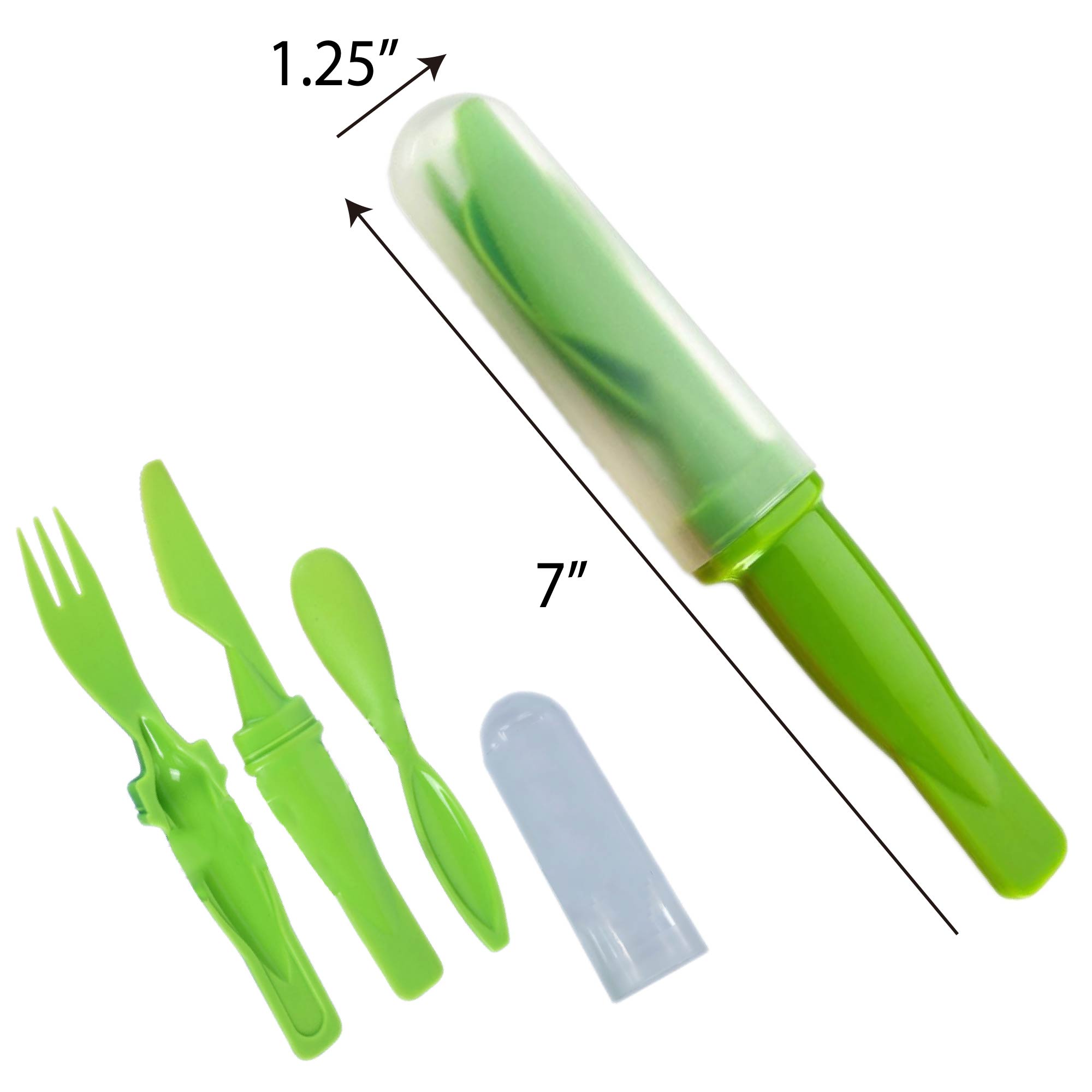 3 in 1 Lunch Mate Cutlery Set 2