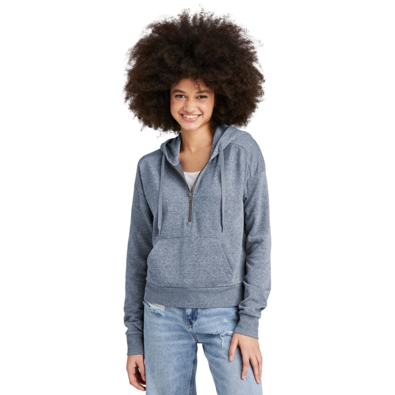 District Women's Perfect Tri Fleece 1/2-Zip Pullover 19