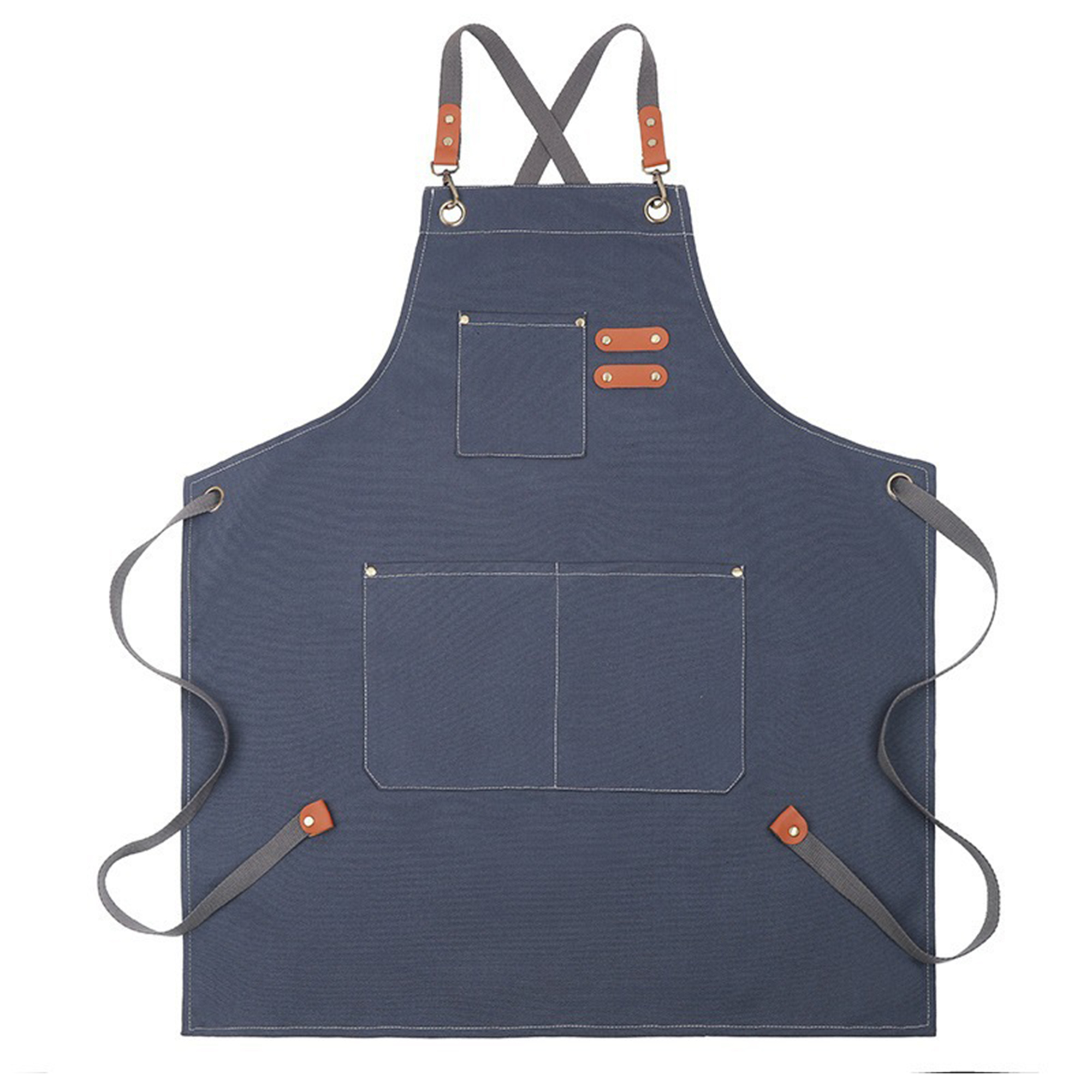 Canvas Cross Back Chef Apron 9
