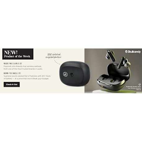 Skullcandy Smokin' Buds True Wireless Earbuds 130