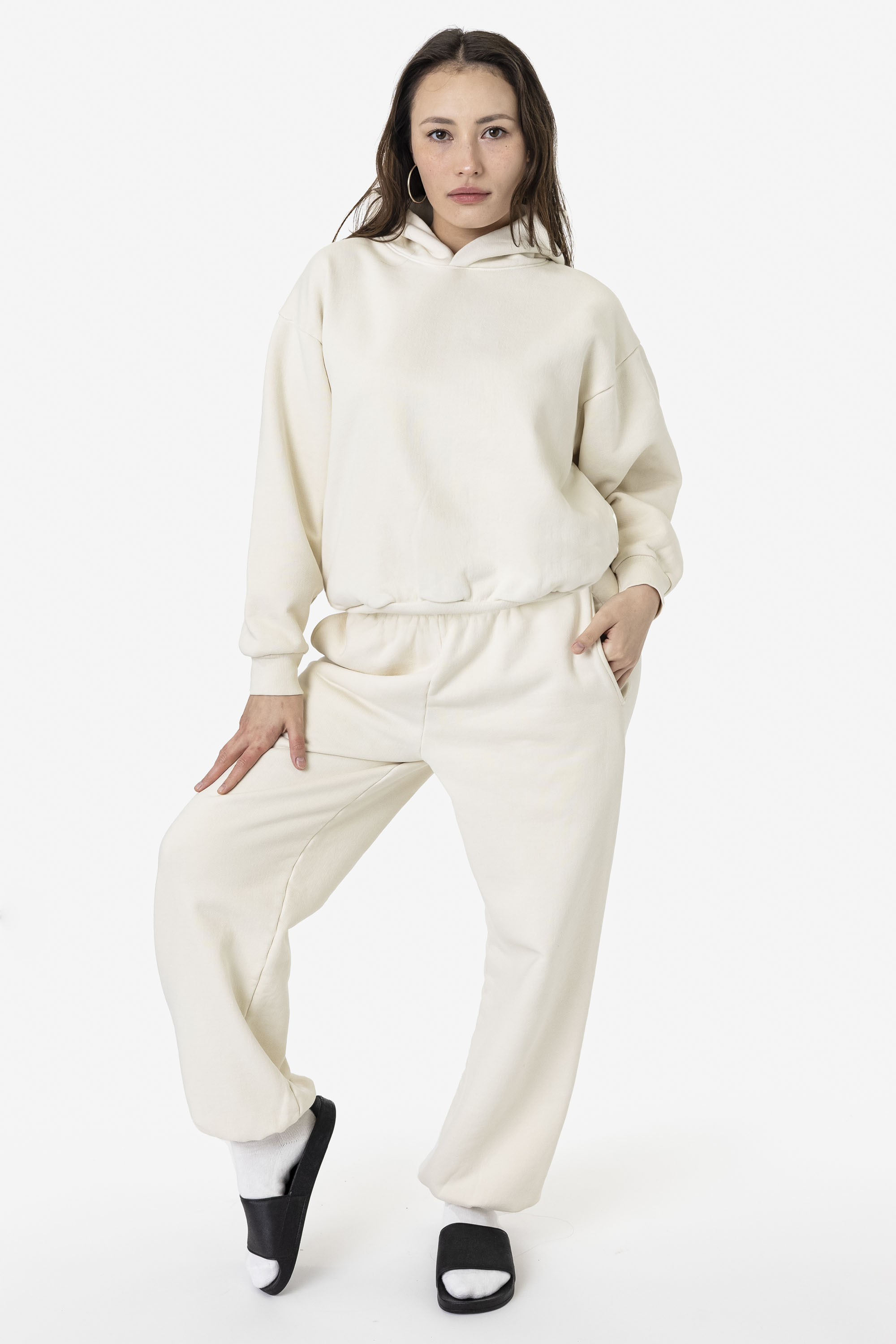 16OZ. GARMENT DYE PLUSH FLEECE CREWNECK 8