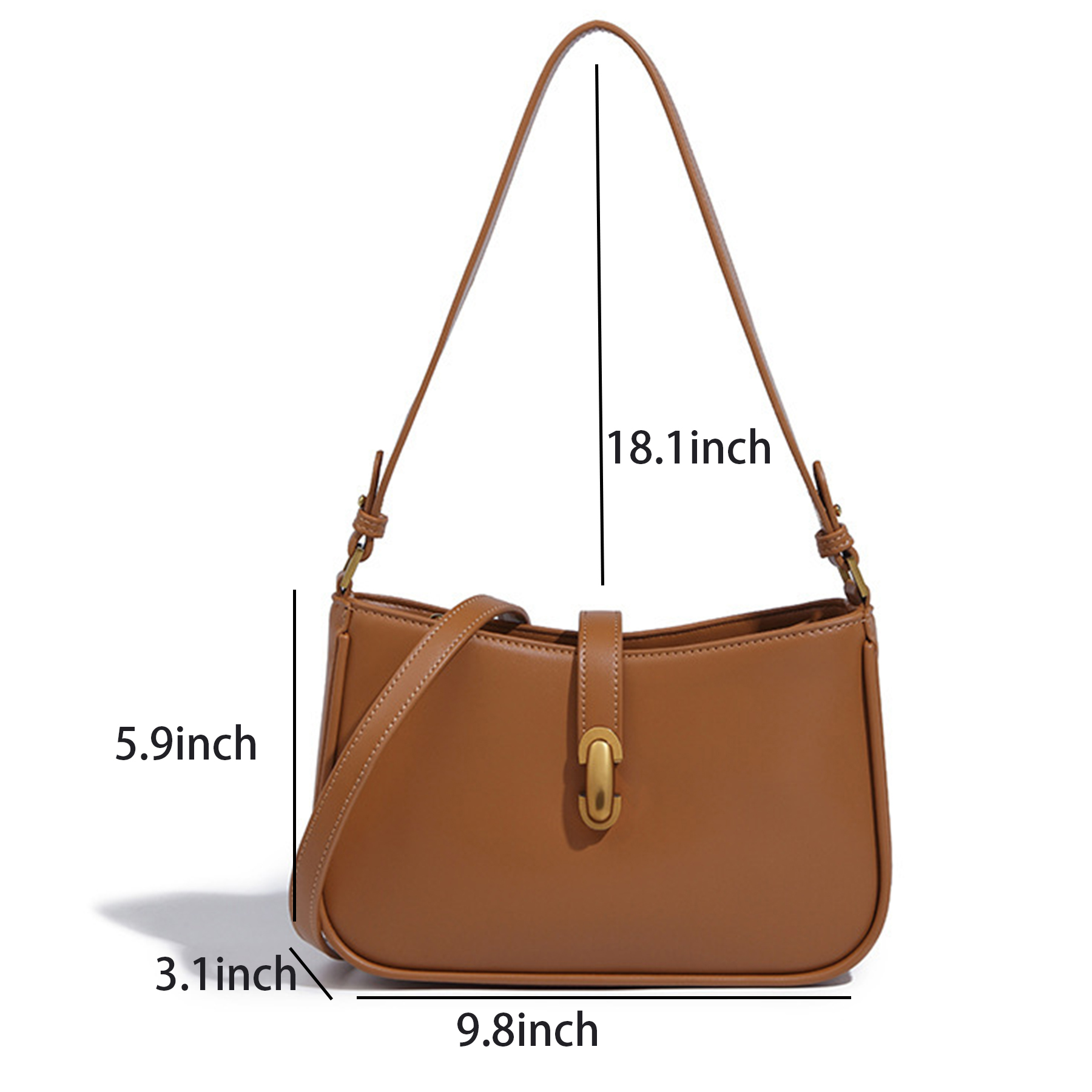 PU Leather Clutch Handbag 2