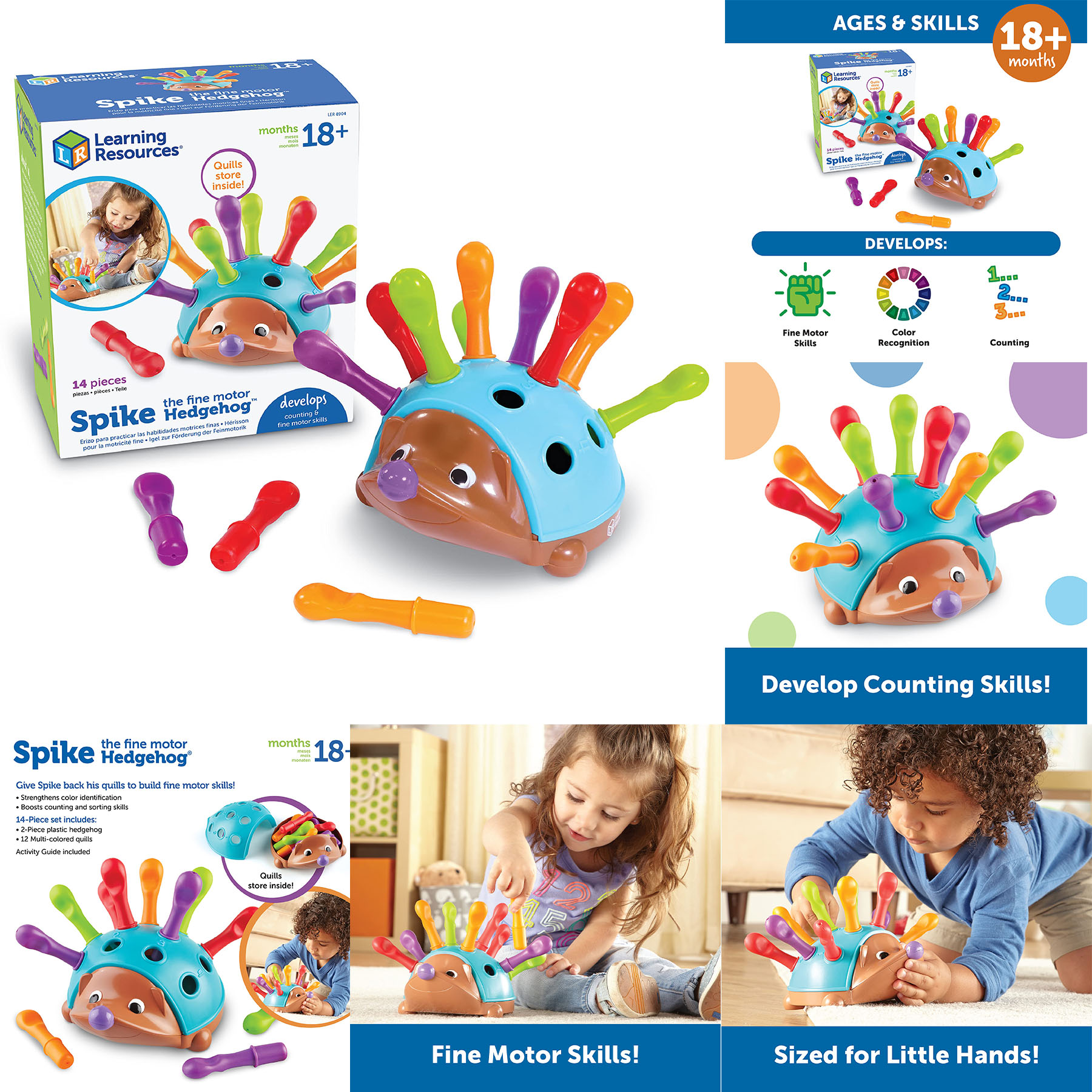 Spike The Fine Motor Hedgehog 2