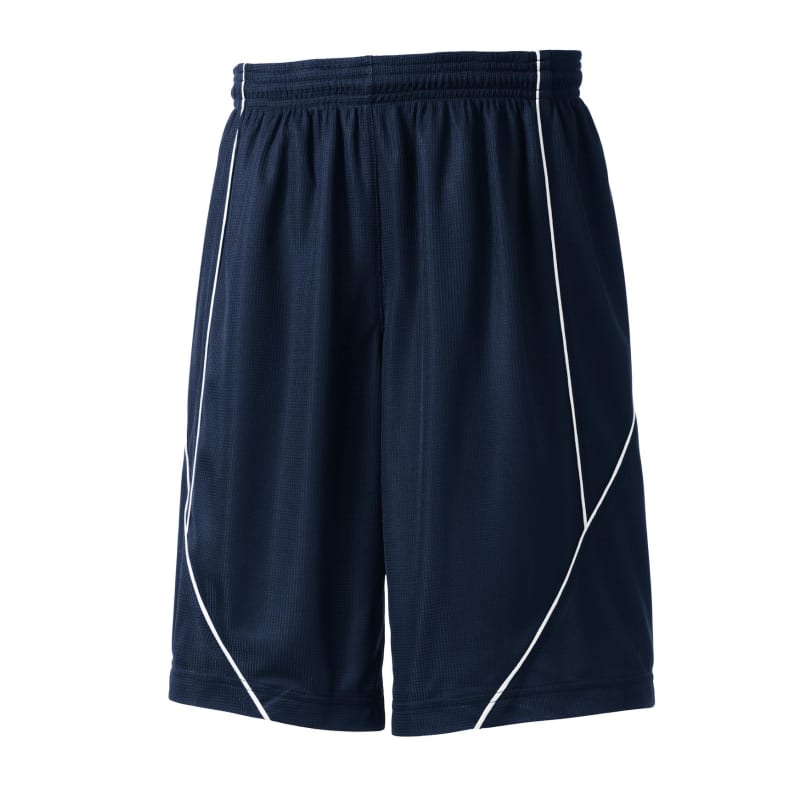 Sport-Tek Youth PosiCharge Mesh Reversible Spliced Short. 16
