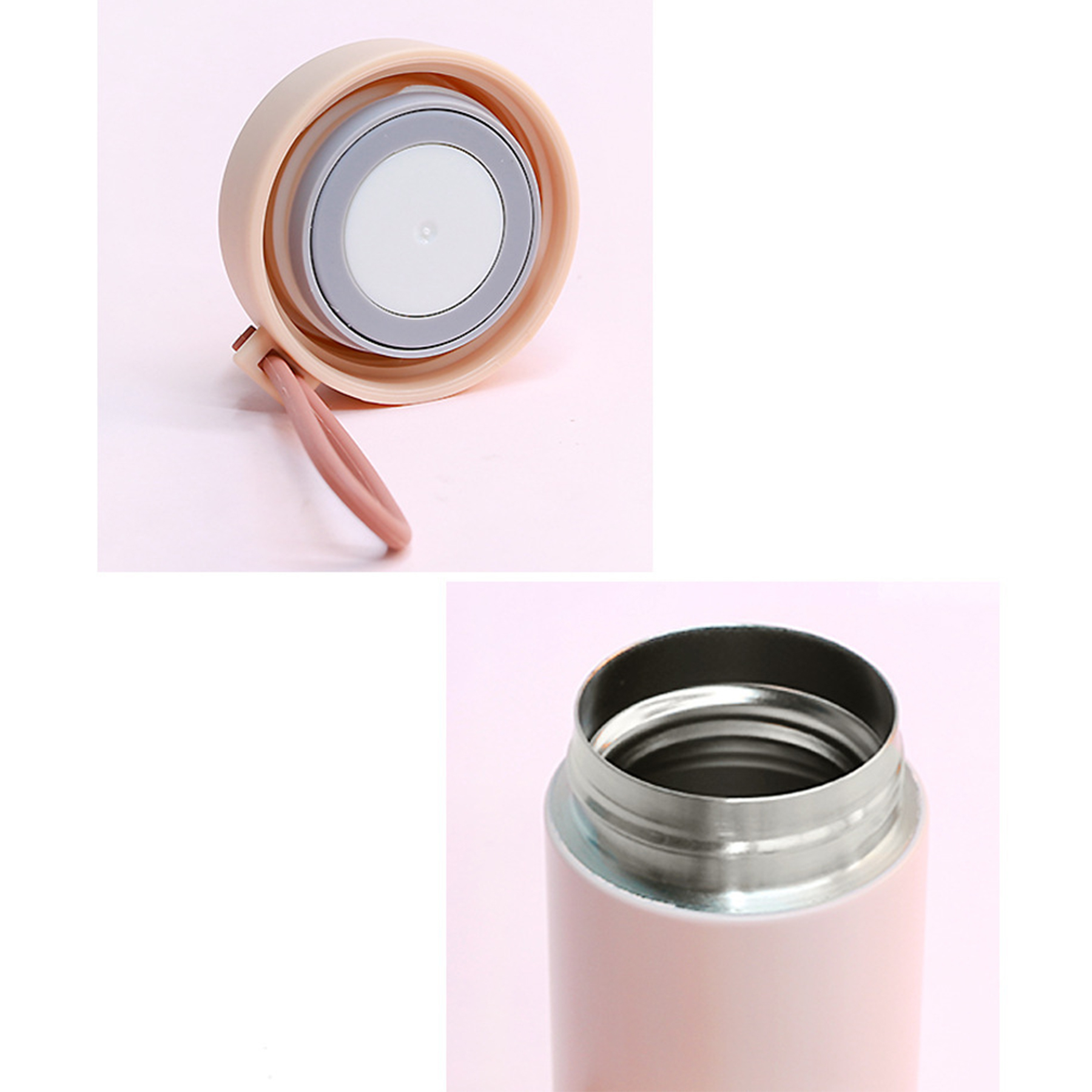 9oz 304 stainless steel cute portable Bottles-Insulated, custom water bottle with logo imprint 5