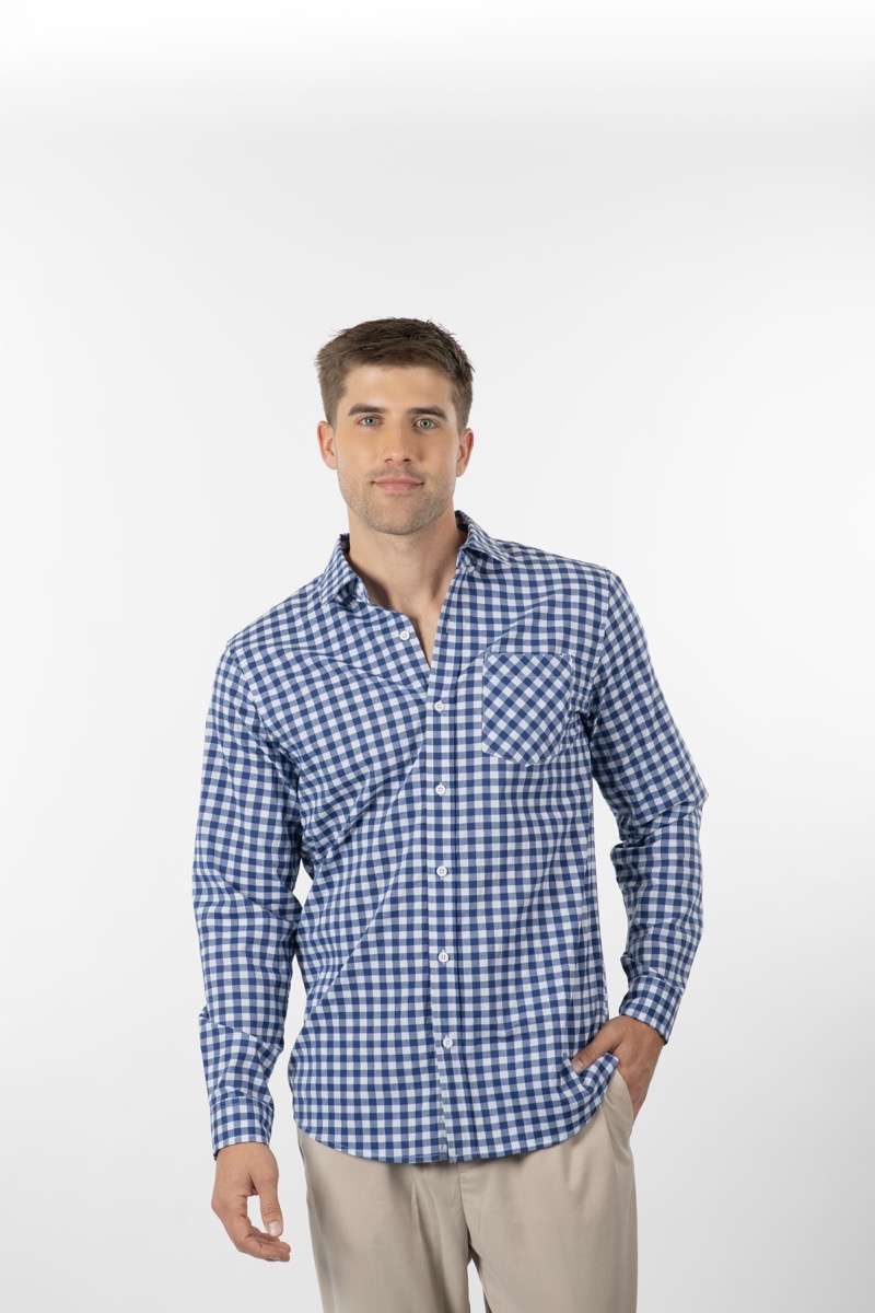 Men's "Burn" Technical Stretch Woven Shirt 2