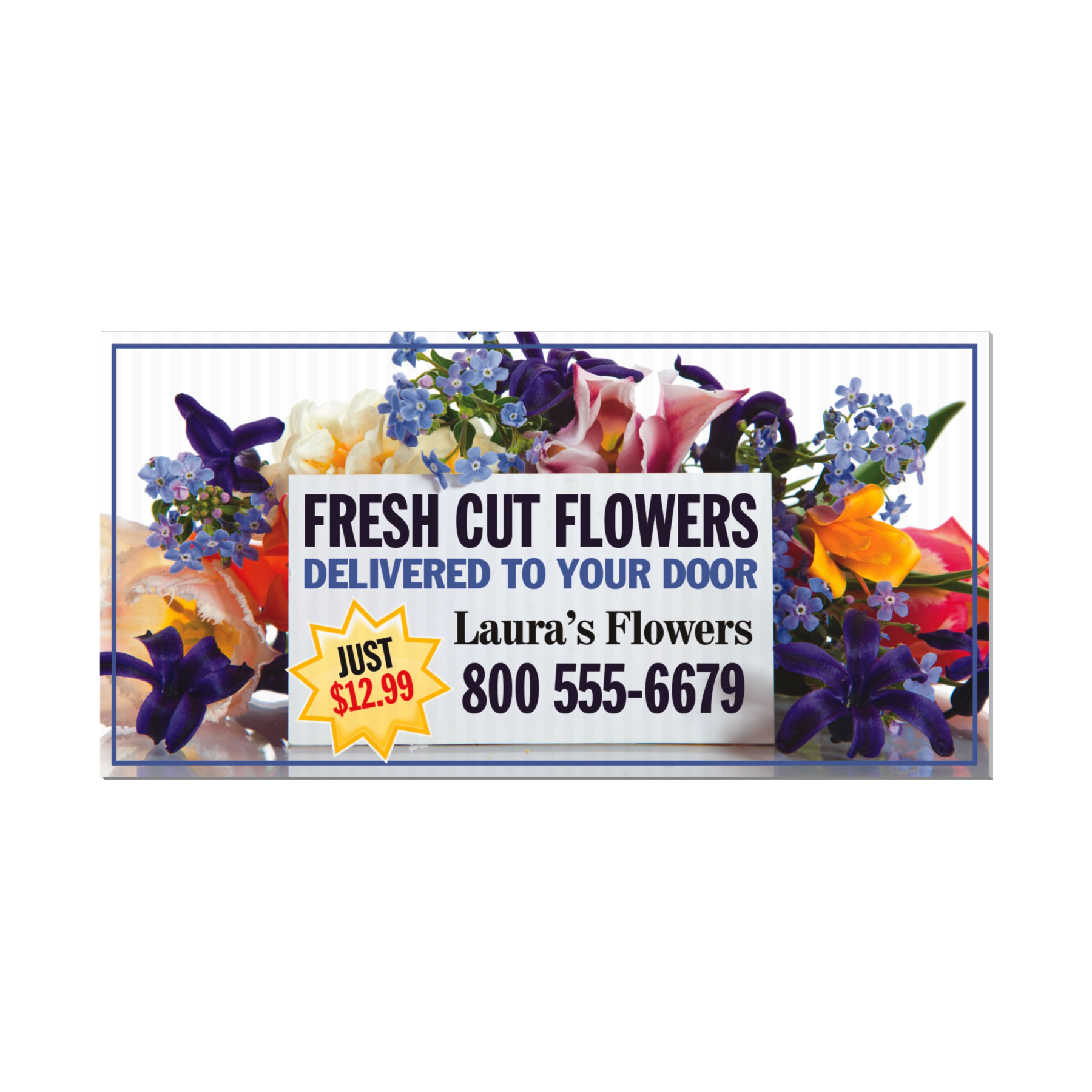 12" x 24" Yard Signs - Digital Full Color Imprint 3