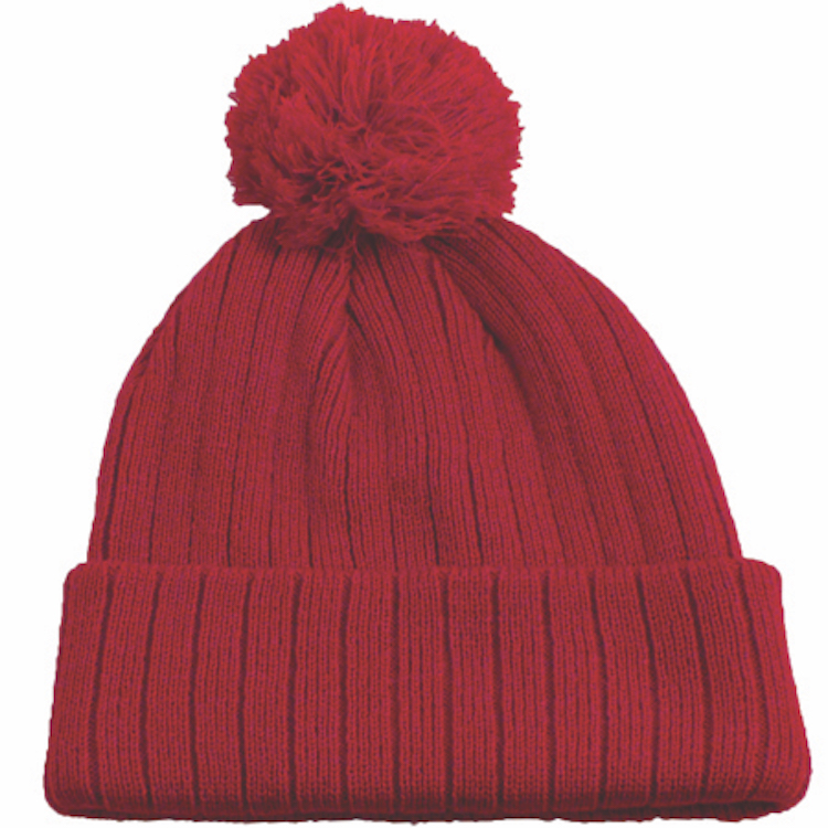 Beanie w/Pom 7