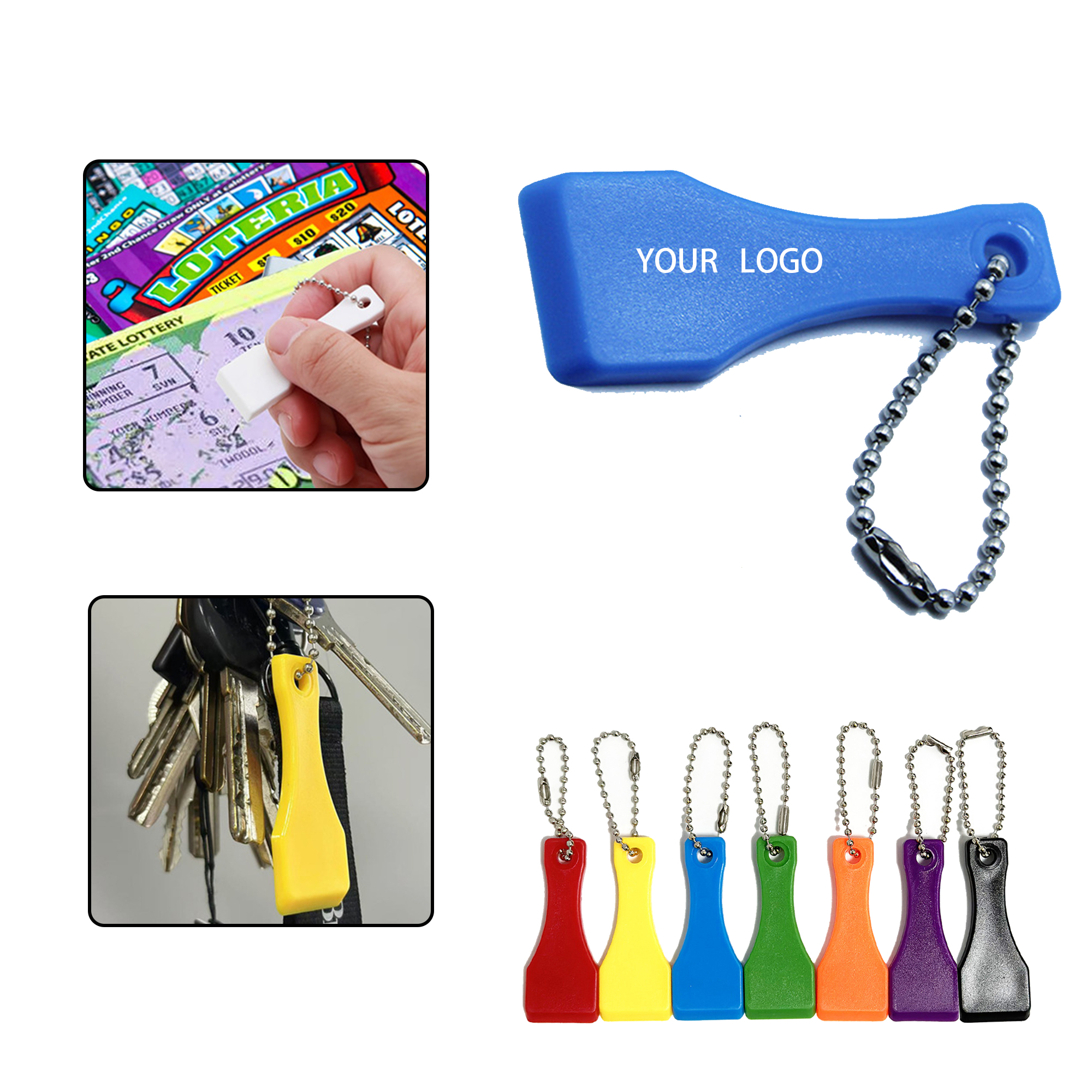 Scratch Off Tool with Key Chains 2