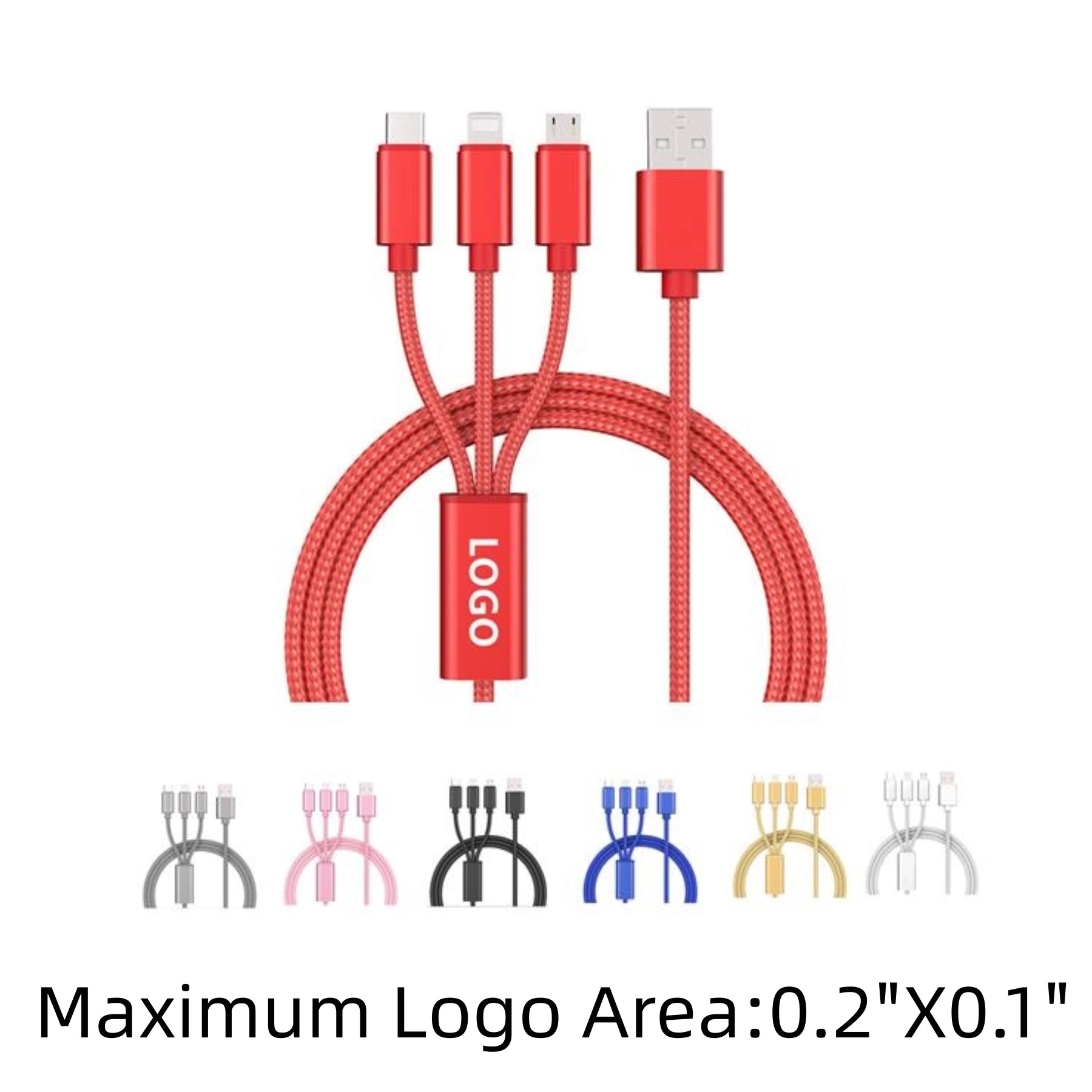 Multi Charging Cable Universal 3 in 1 2