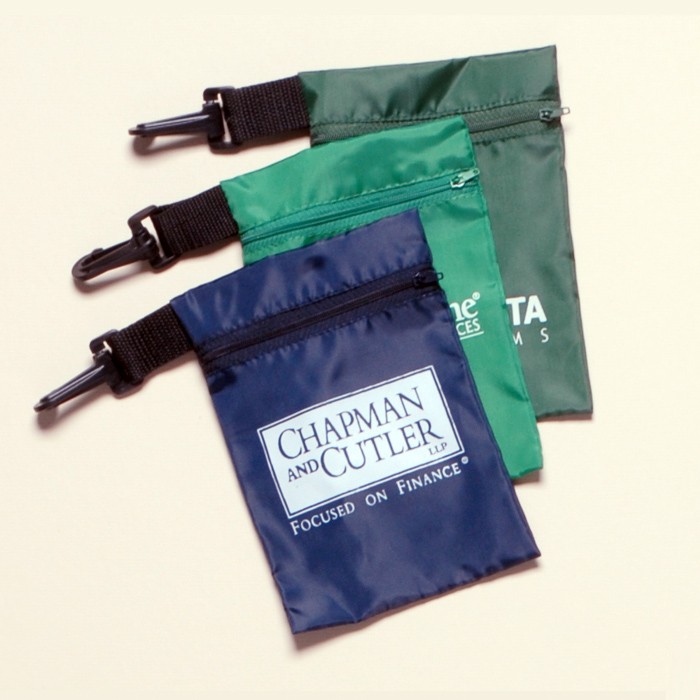 Nylon Zipper Golf Pouch / Ditty Bag 1