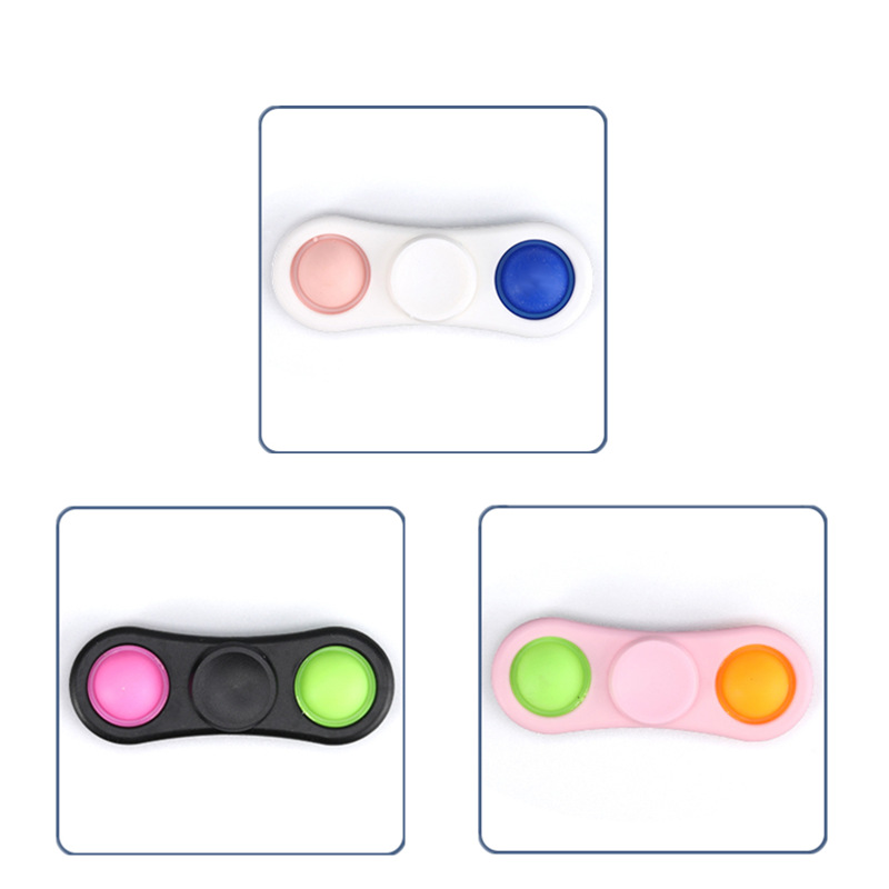 Silicone Push-Pop Bubble Fidget Sensory Spinner 5
