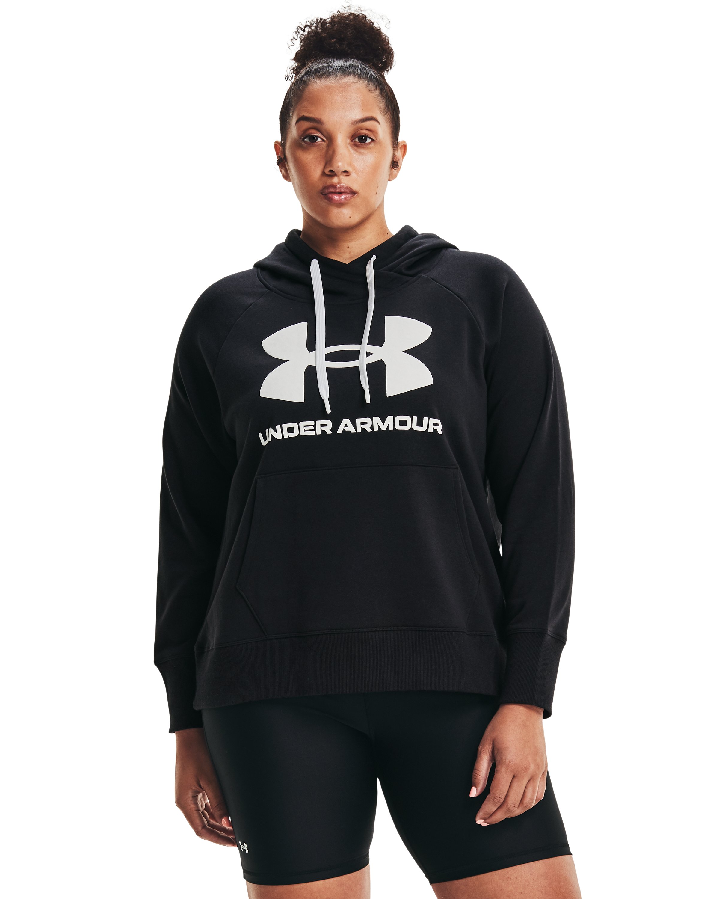 UA Rival Fleece Logo Women's Hoodie 11