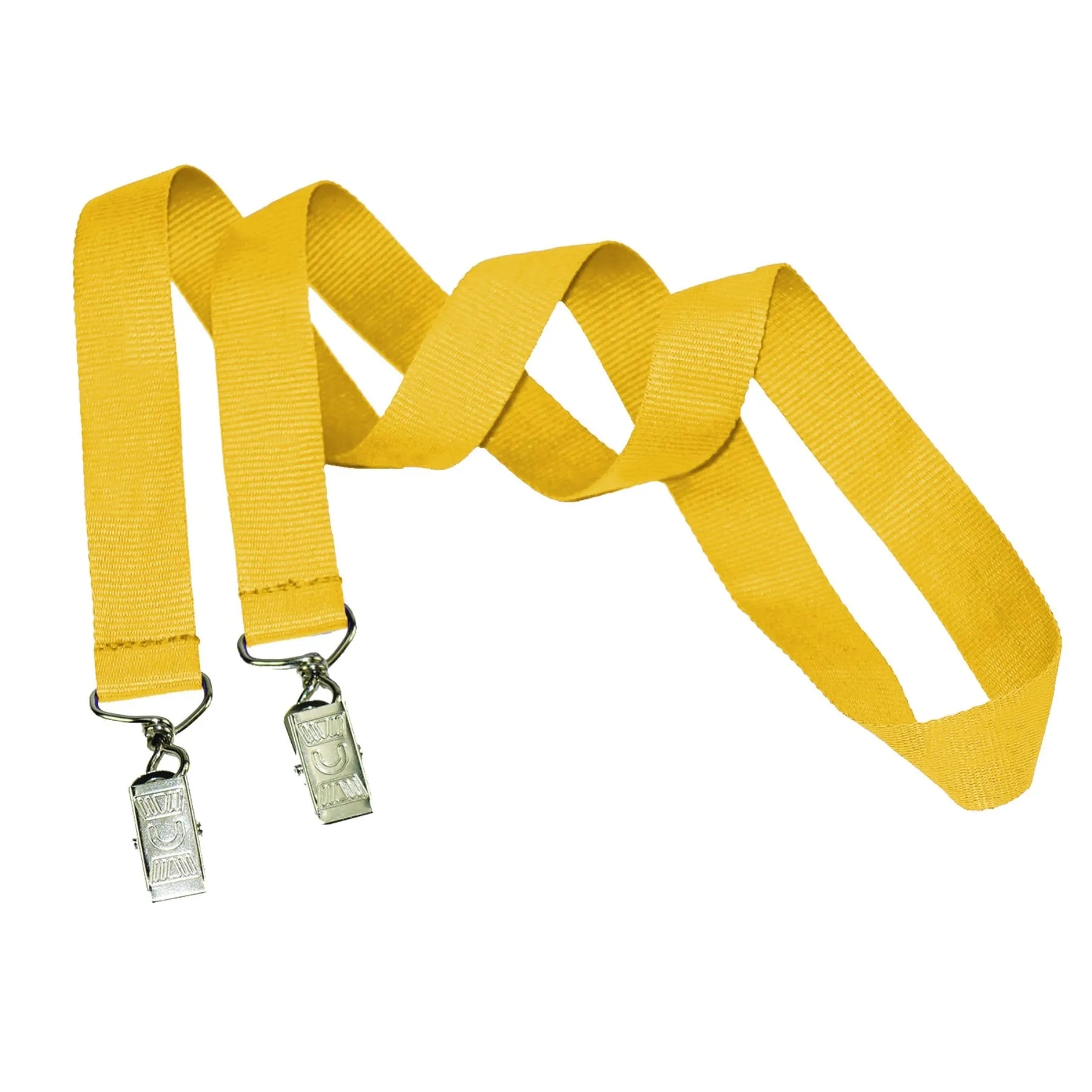 3/4" Custom Open Ended Polyester Lanyard w/ Badge Holder 1