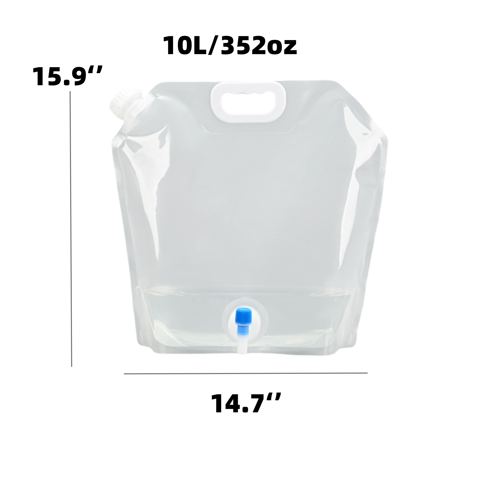 10L Collapsible Water Container for Camping 1