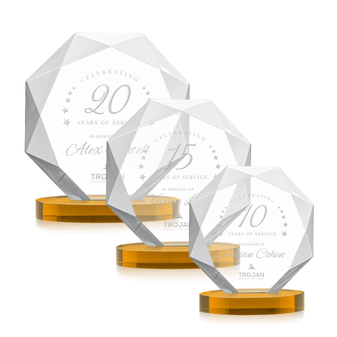 Kitchener Award on Alberton Base - Amber 5