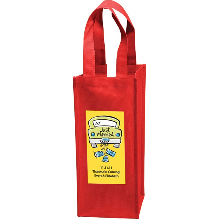 Non-woven 1 Bottle Wine Bag 3