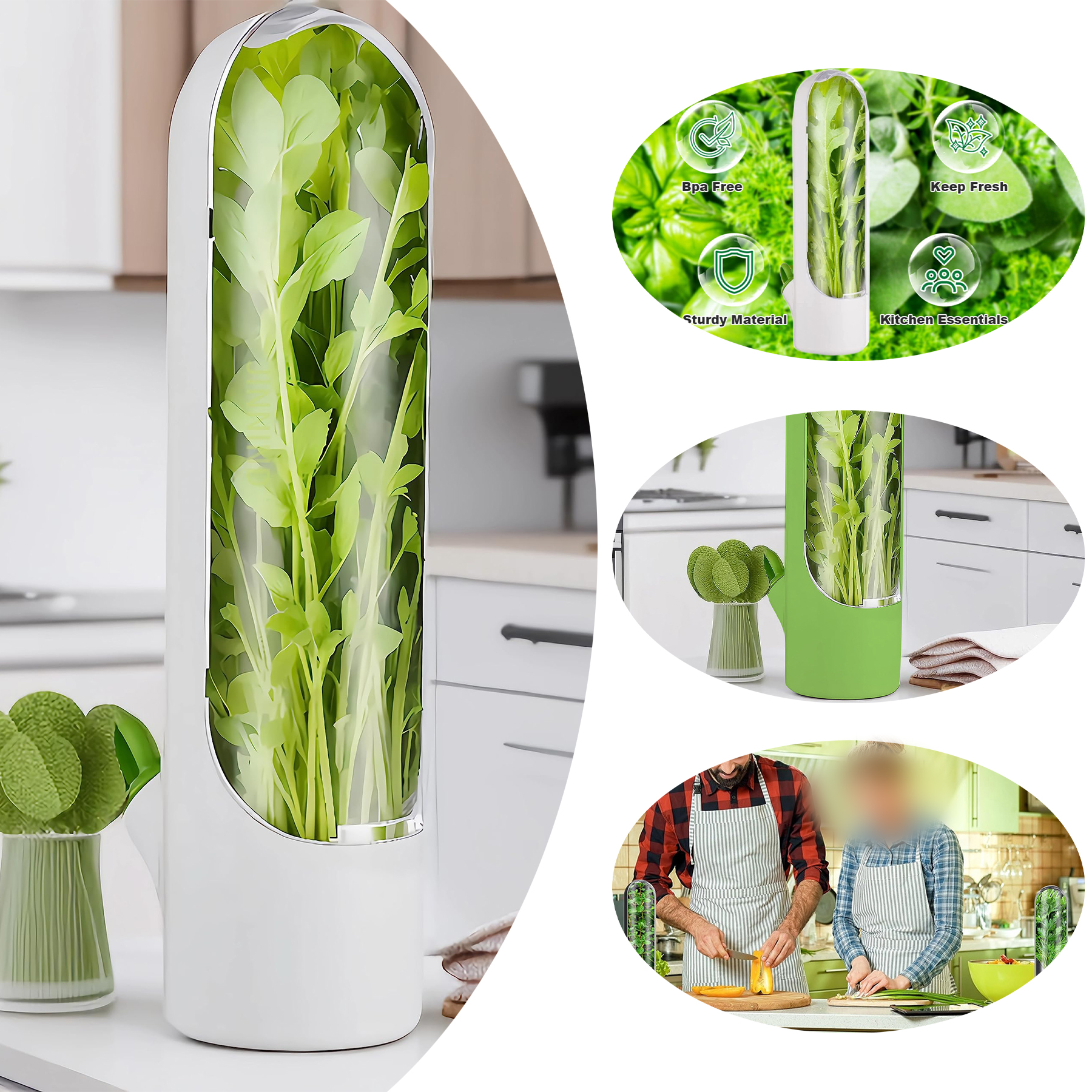 Herb Saver for Refrigerator 2