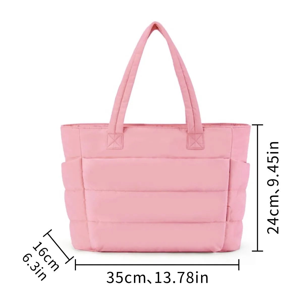 15L Large Capacity Women's Shoulder Tote Laptop Bag 1