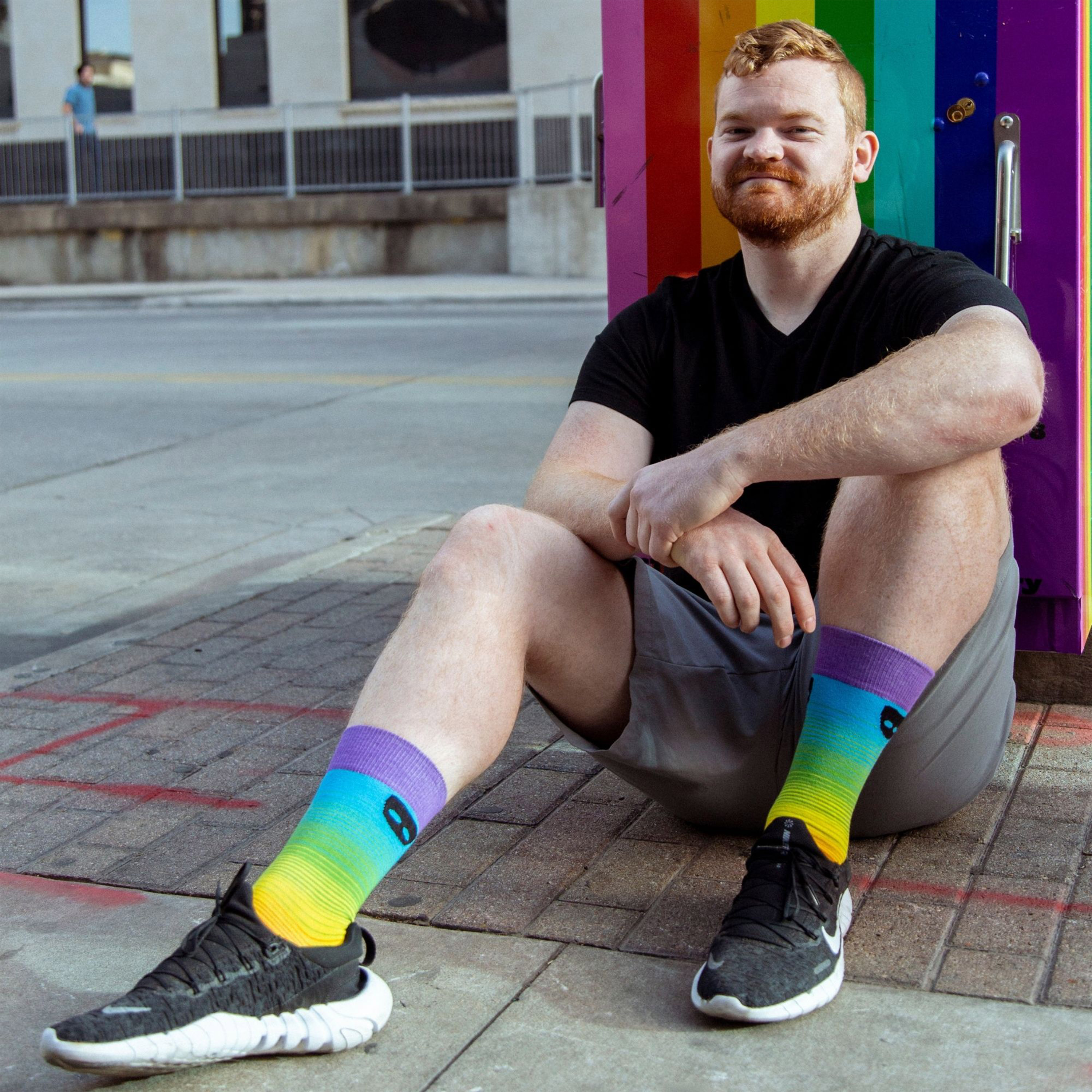 Casual Pride Socks - Show Your Colors with Comfort - American Made 2