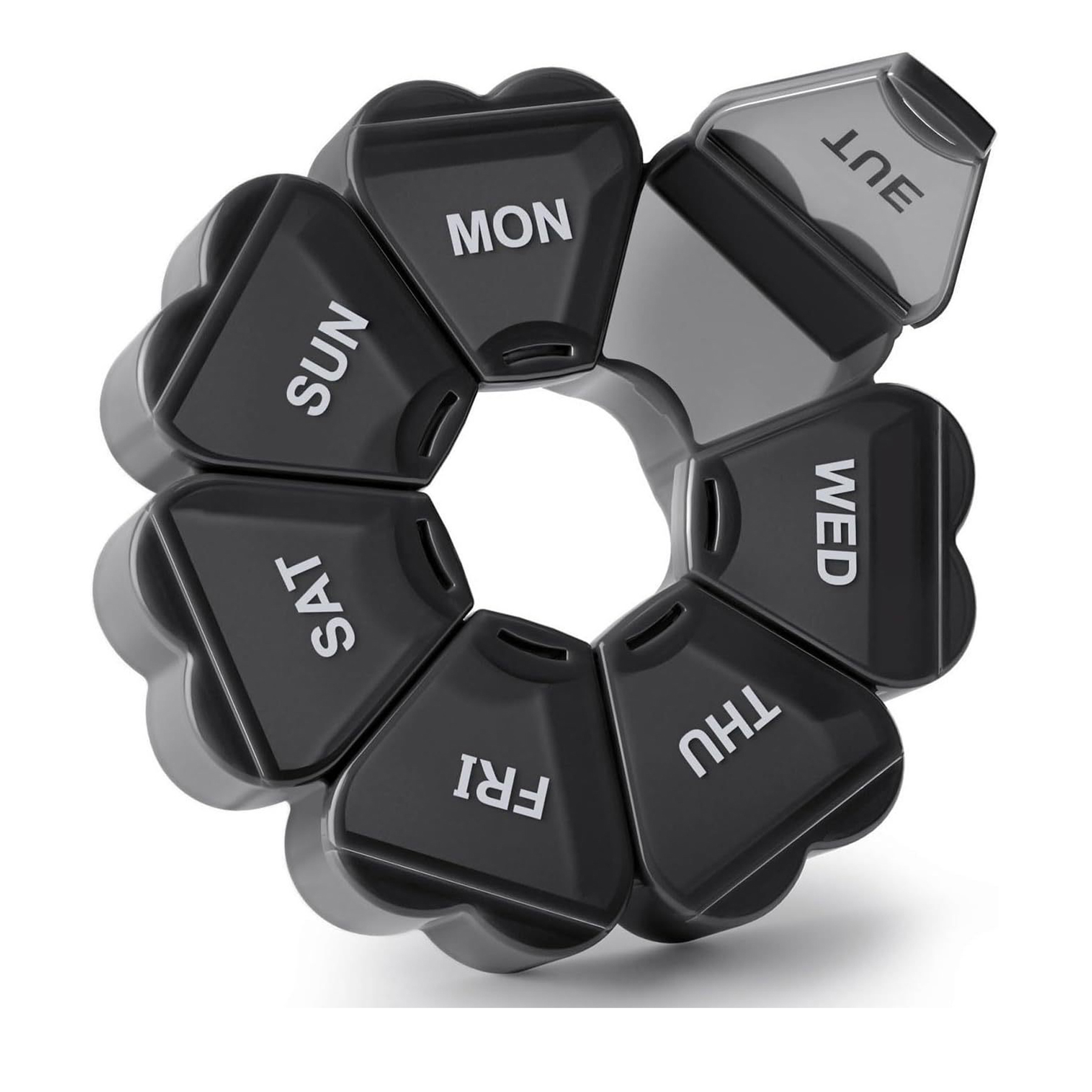 Large 7-Day Weekly Pill Organizer Box 2