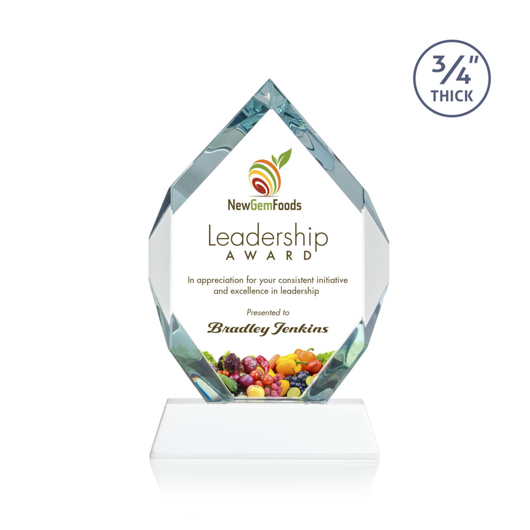 Royal Diamond VividPrint™ Award on Newhaven - White 4