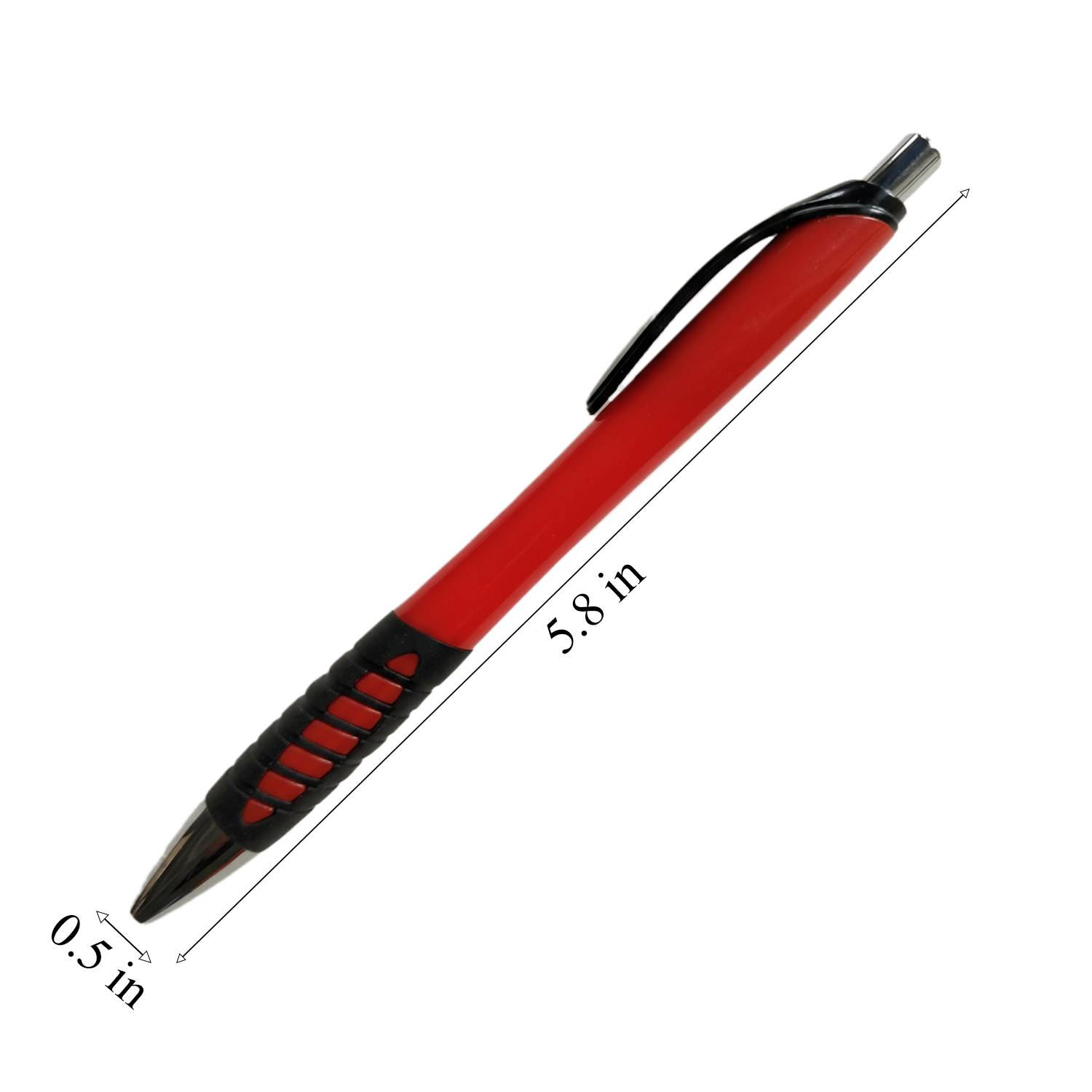 Retractable Soft Grip Business Ballpoint Pen 8