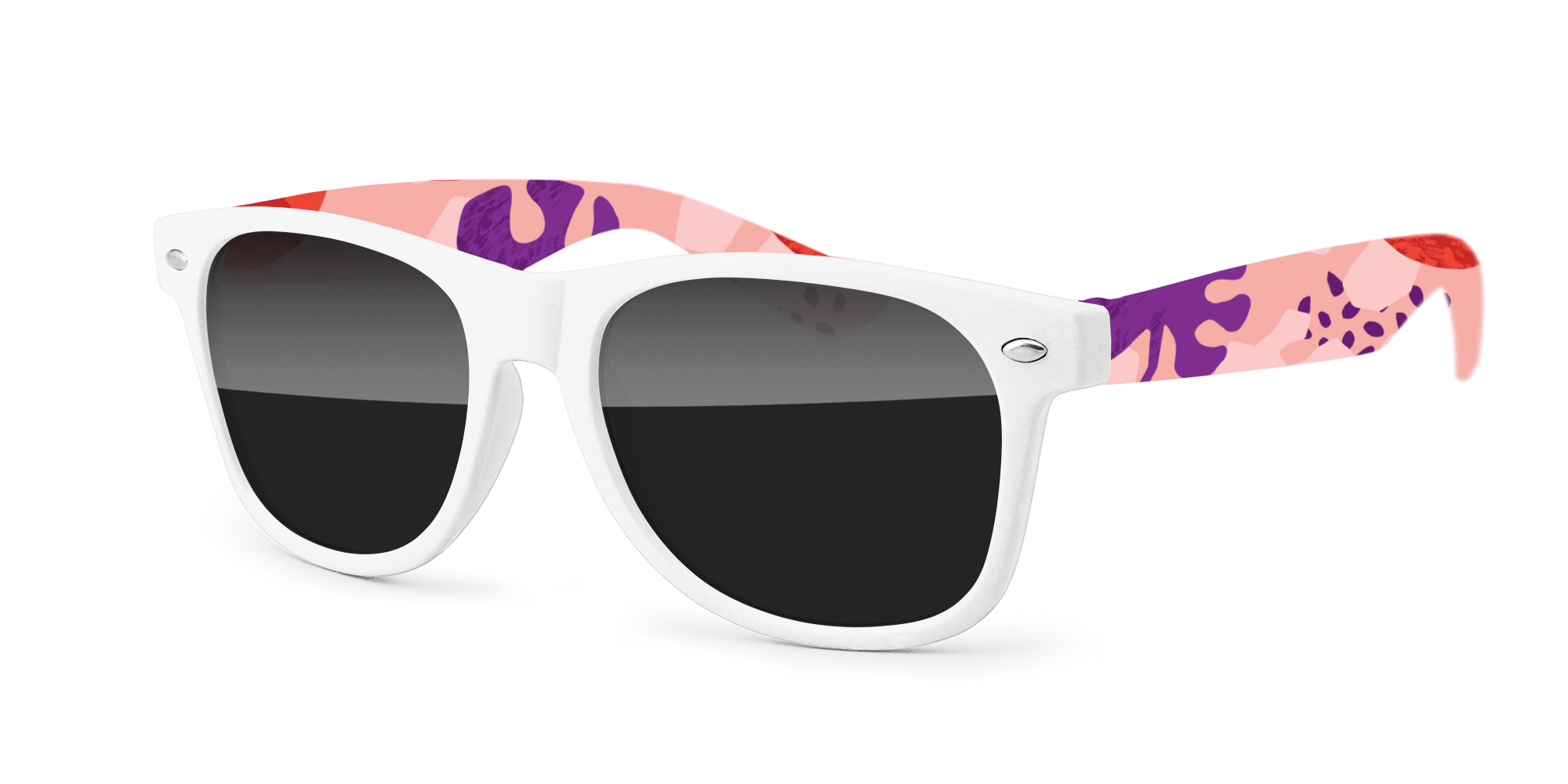Retro Sunglasses w/ Full Color sublimated arms 6