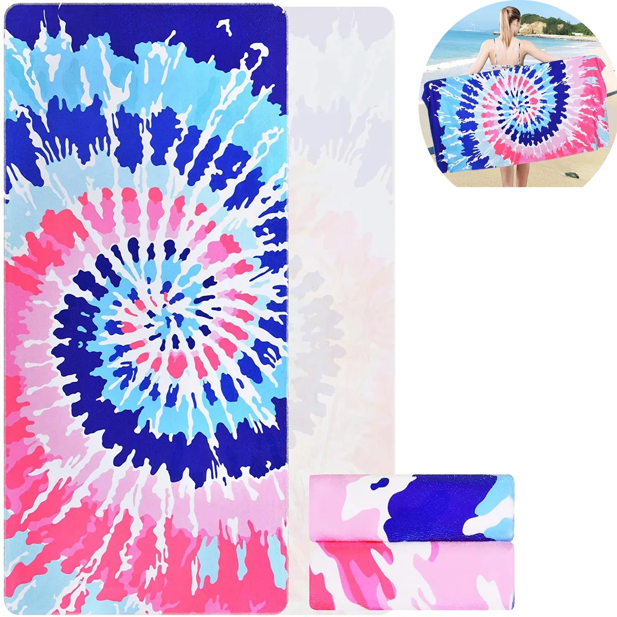 Square Beach Towel 2