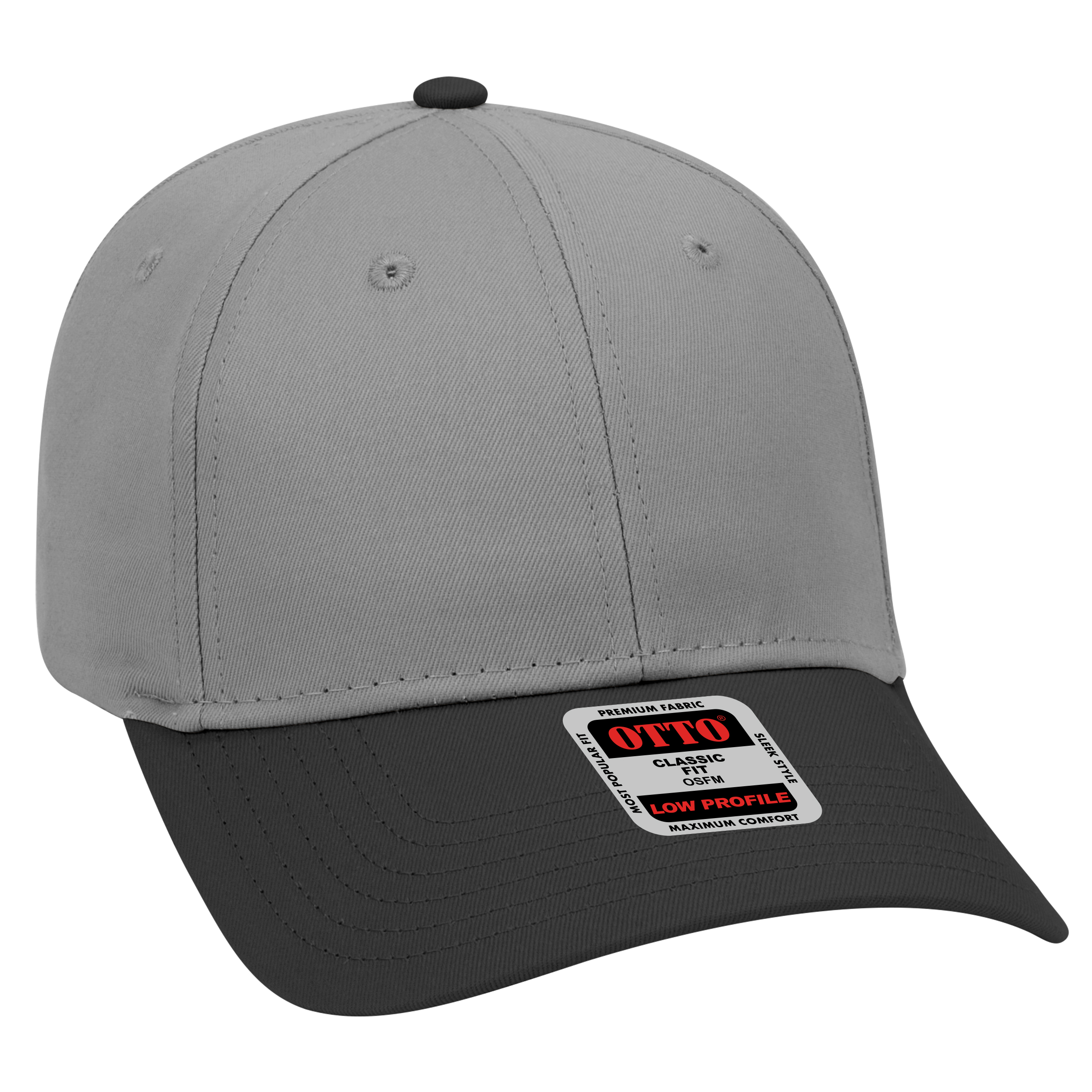 OTTO CAP® 6 Panel Low Profile Baseball Cap 68