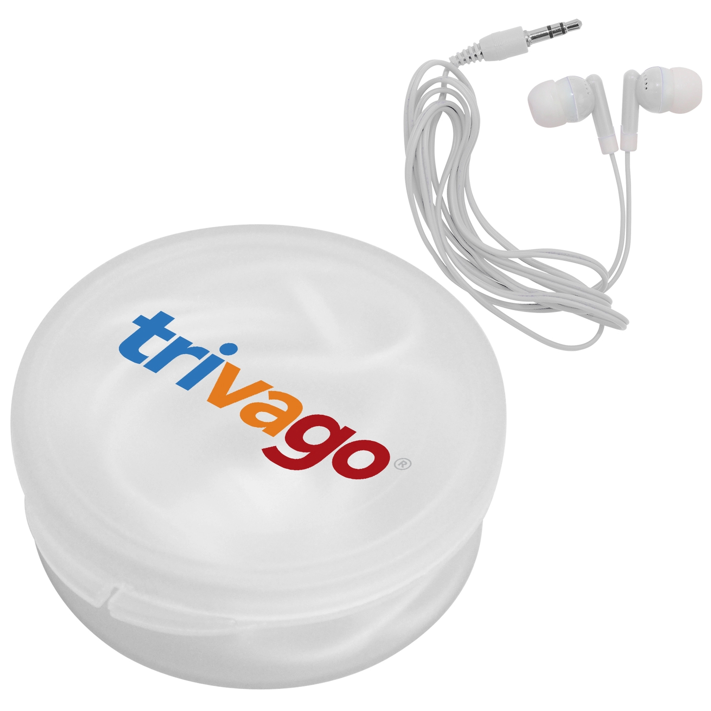 Matching Ear Buds & Round Case 4