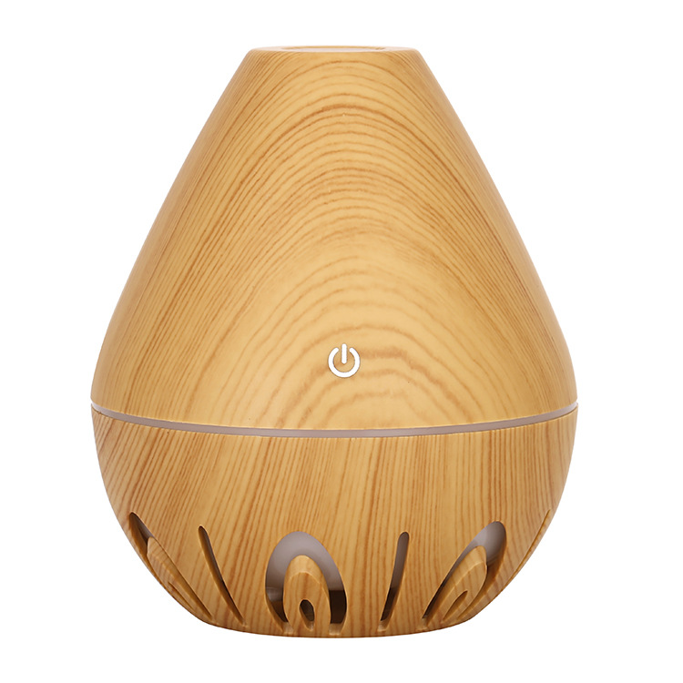 Wooden Surface Drop Shaped Pierced Air Humidifier 3