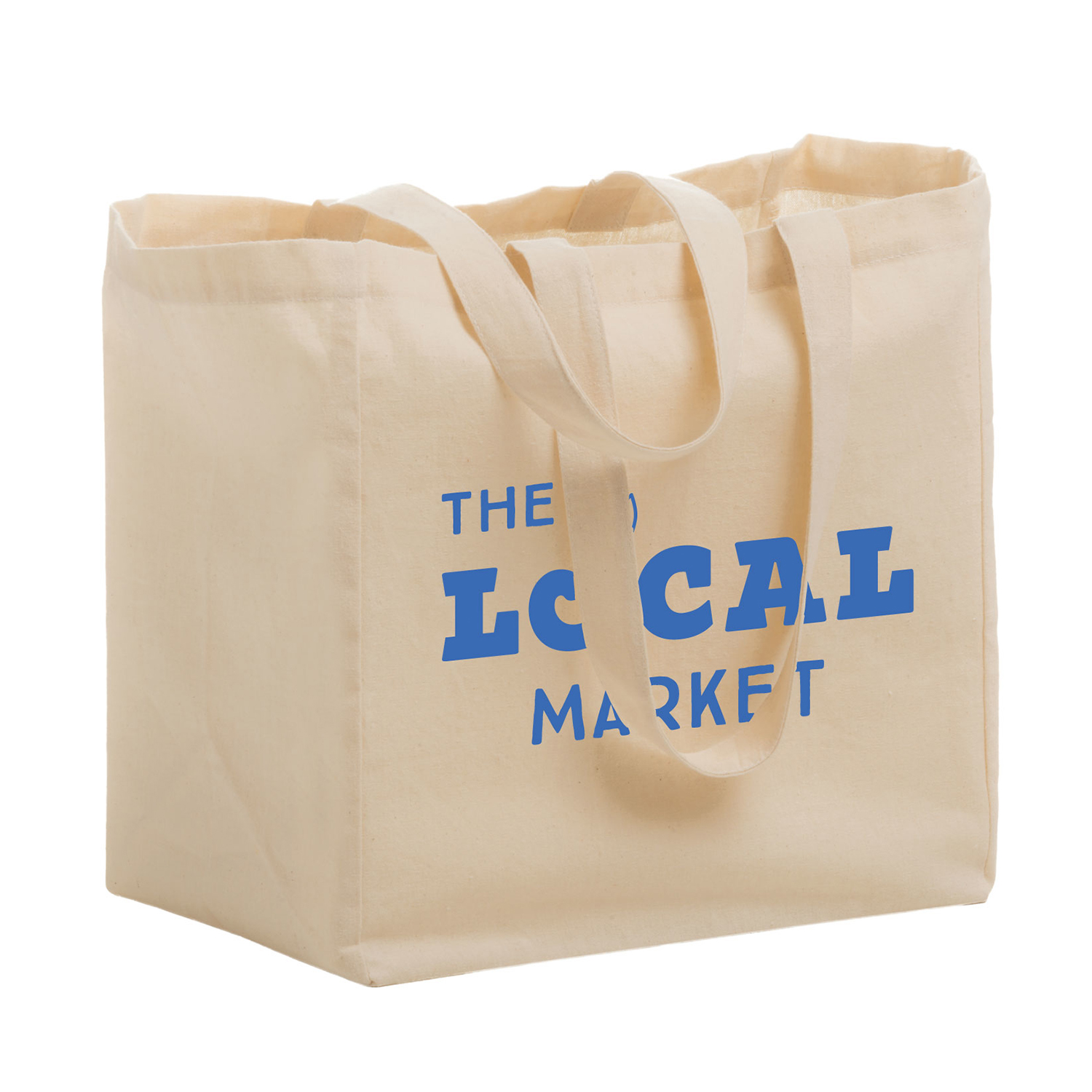 6 oz. Cotton Canvas Grocery Tote Bag 2