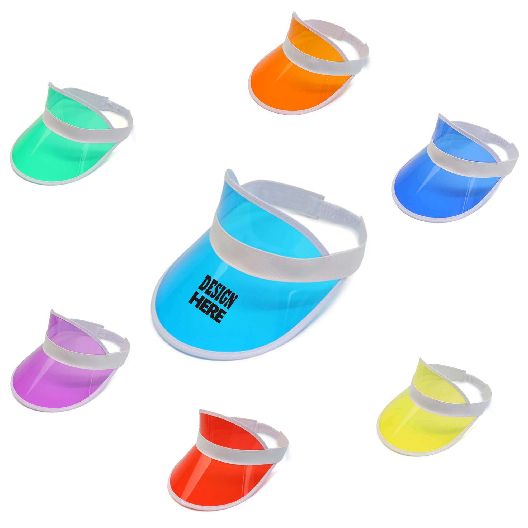 Plastic Visor Hat 7